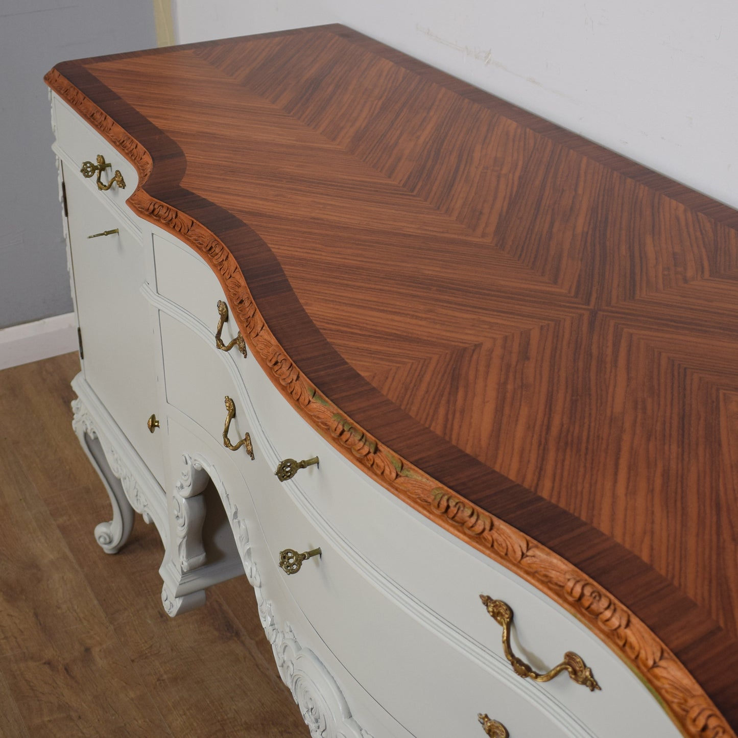 Restored Painted French Sideboard