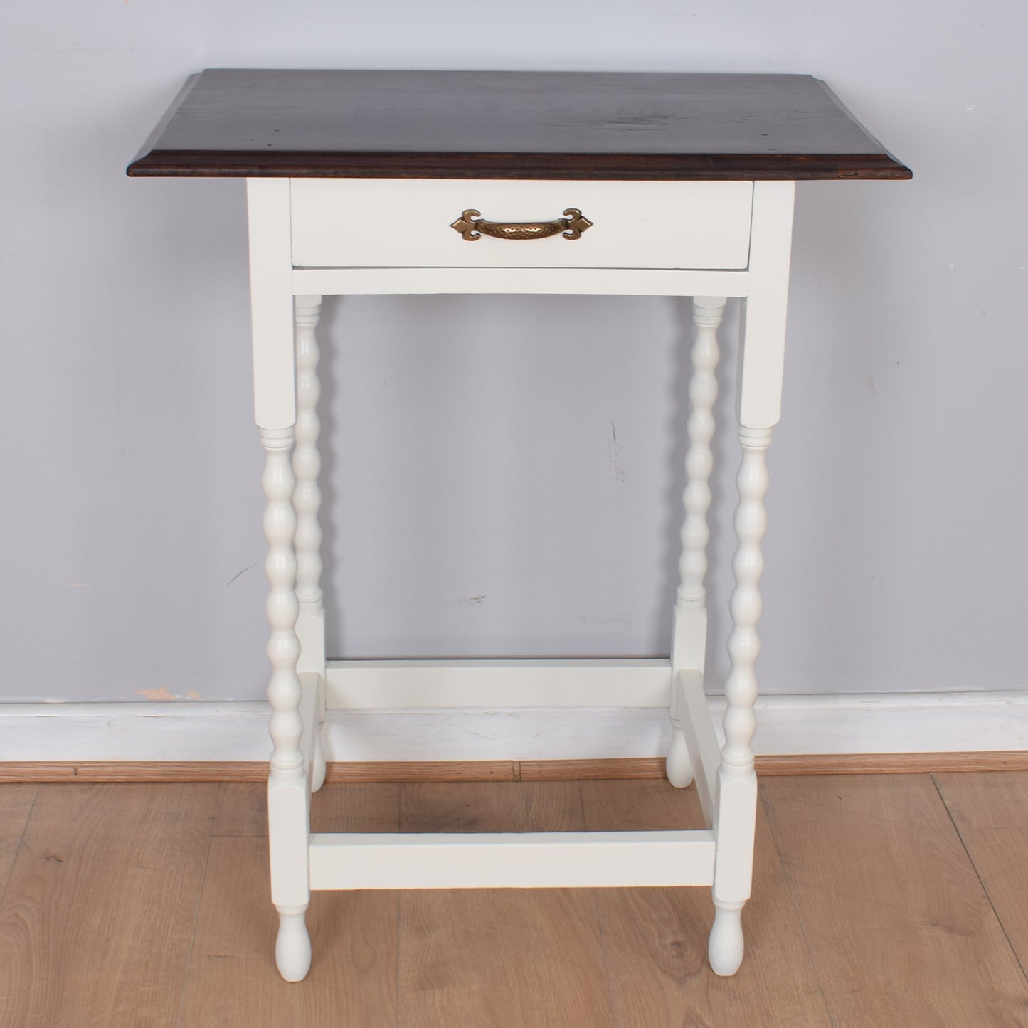 Painted Oak Side Table