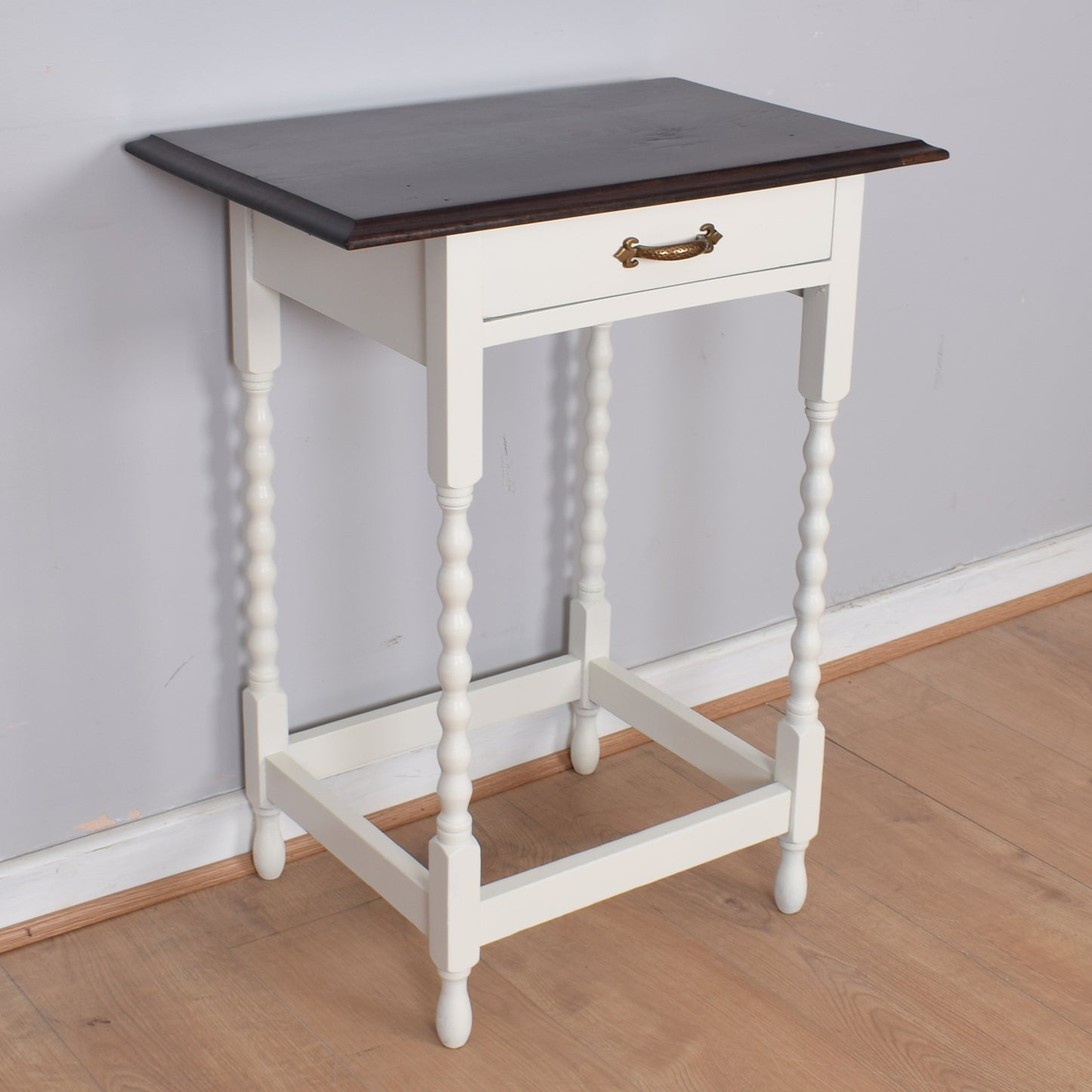 Painted Oak Side Table