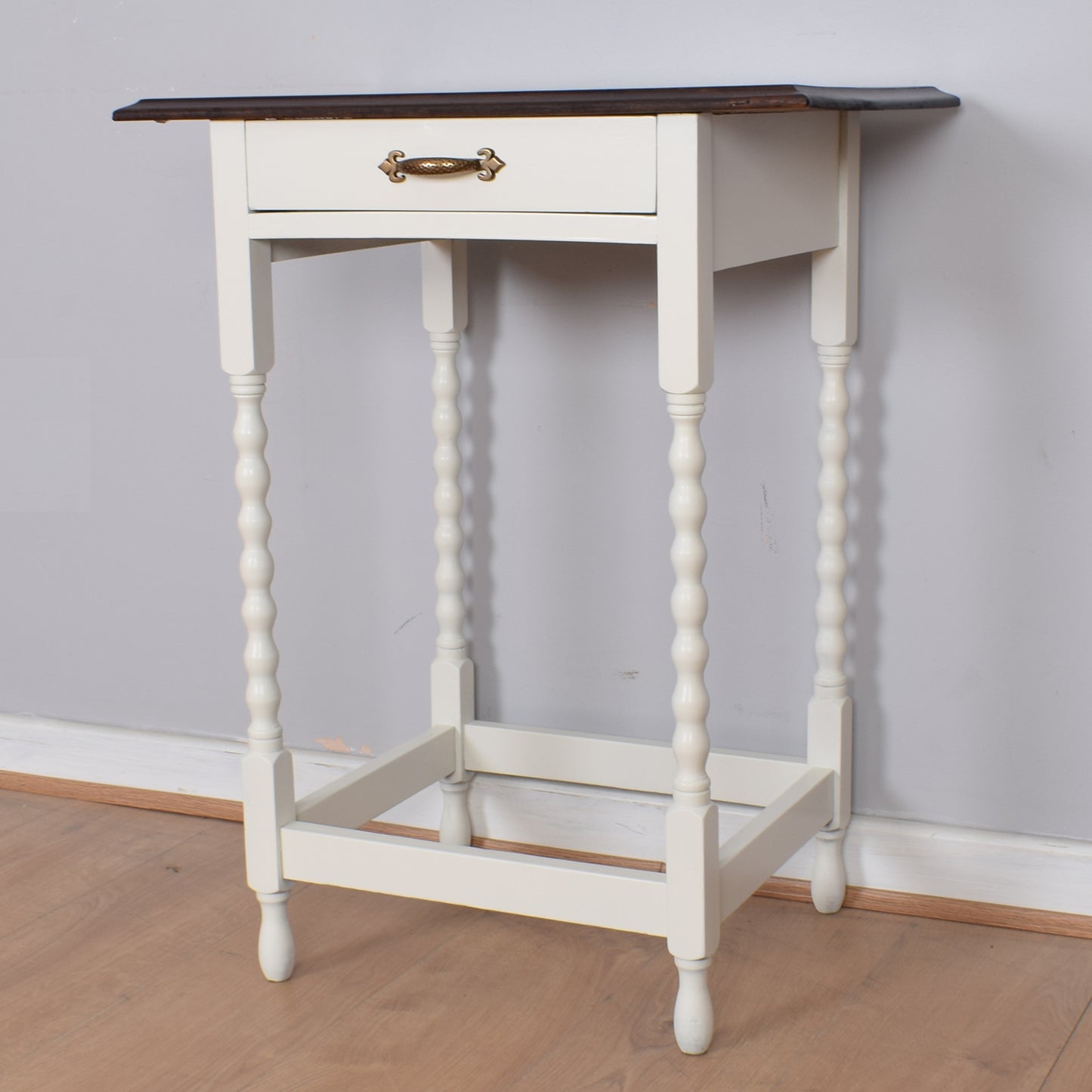 Painted Oak Side Table