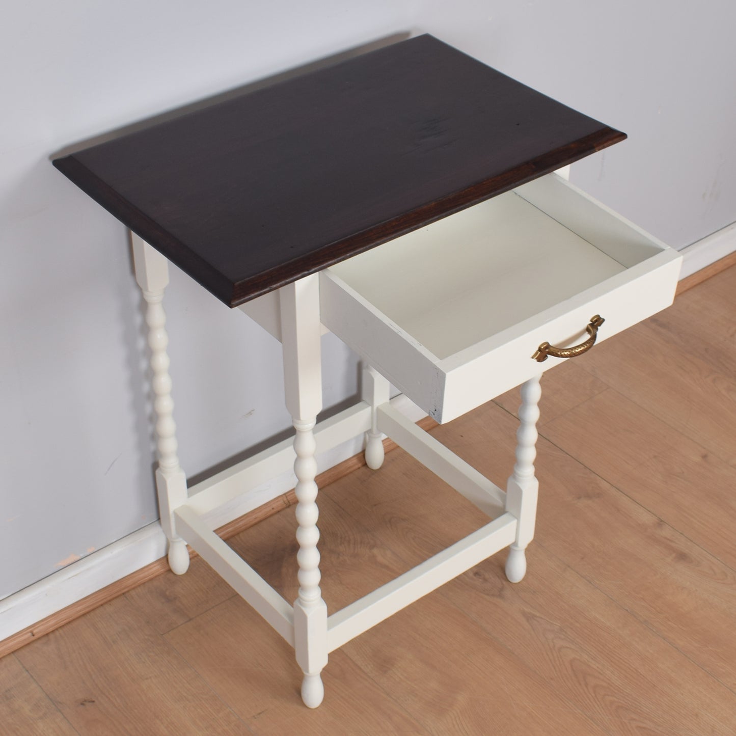 Painted Oak Side Table