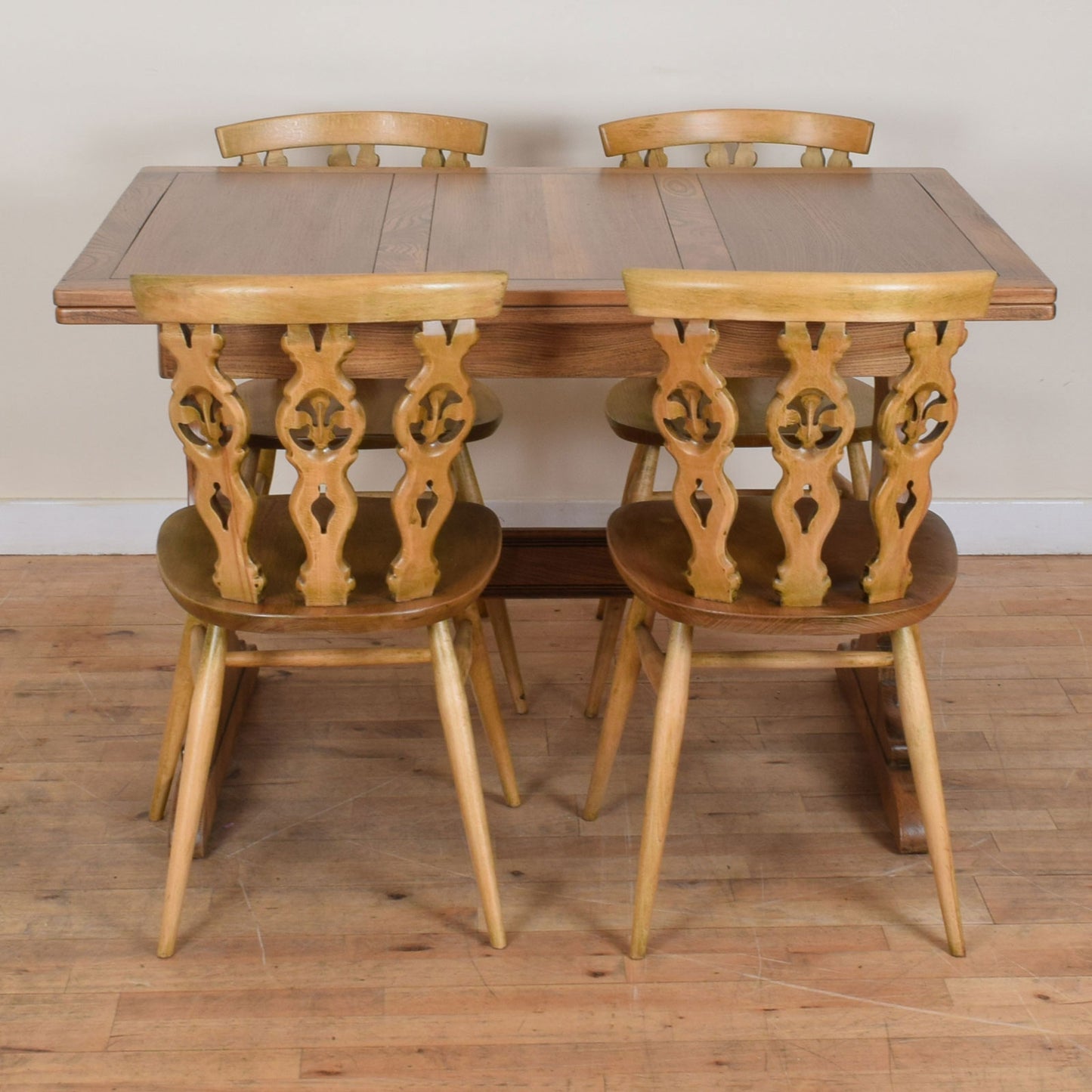 Ercol Table and Four Chairs