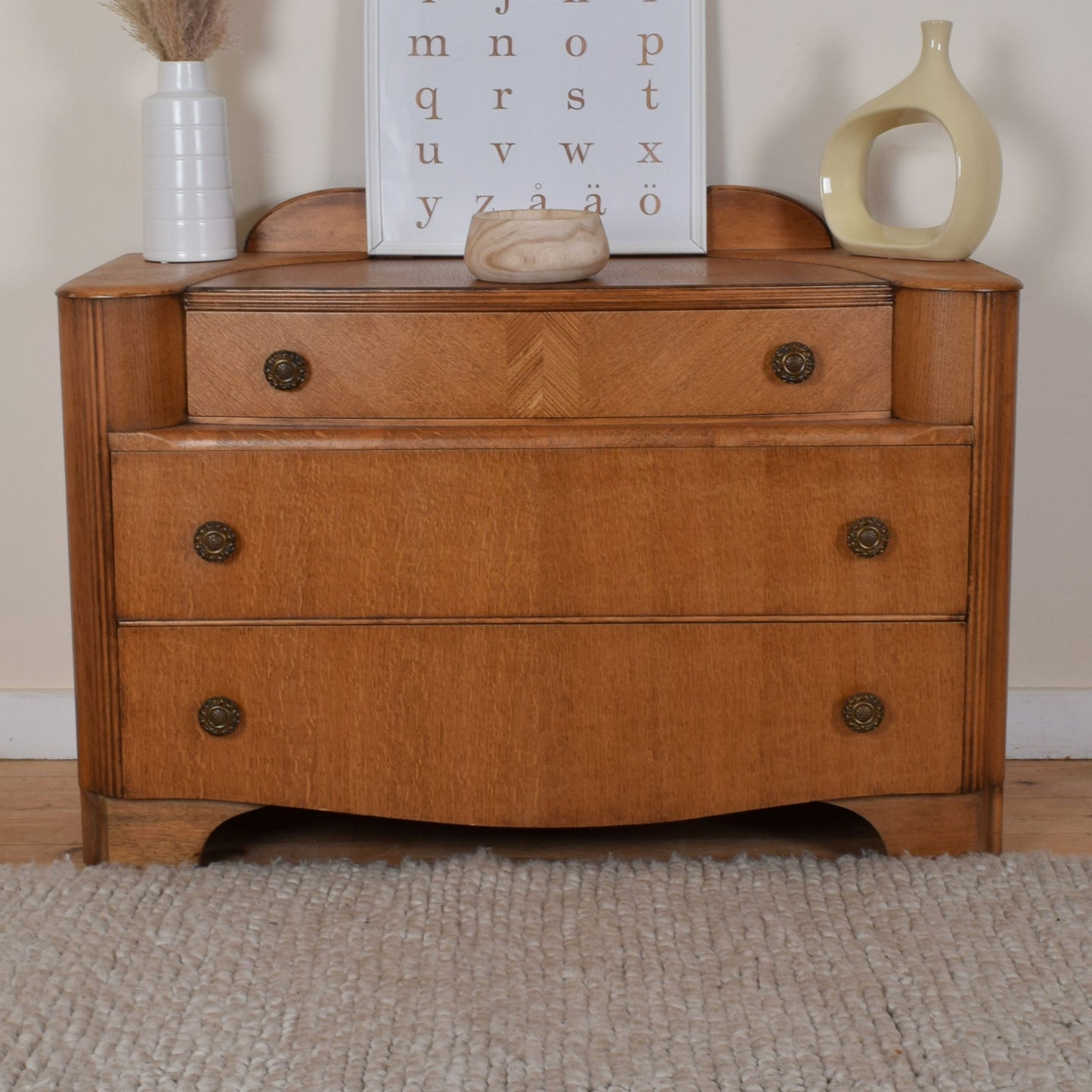 Oak Chest of Drawers