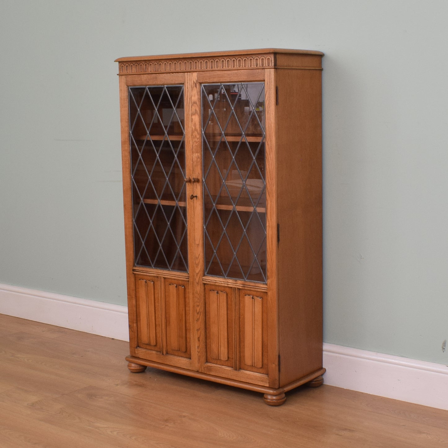 Restored Glazed Bookcase