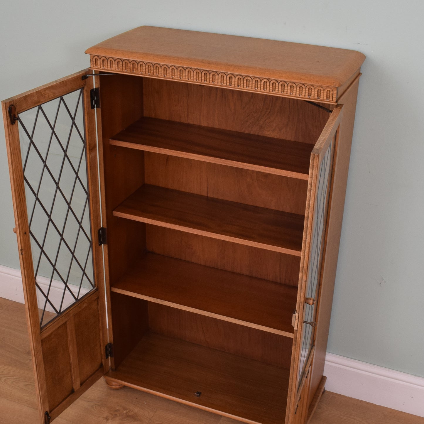 Restored Glazed Bookcase