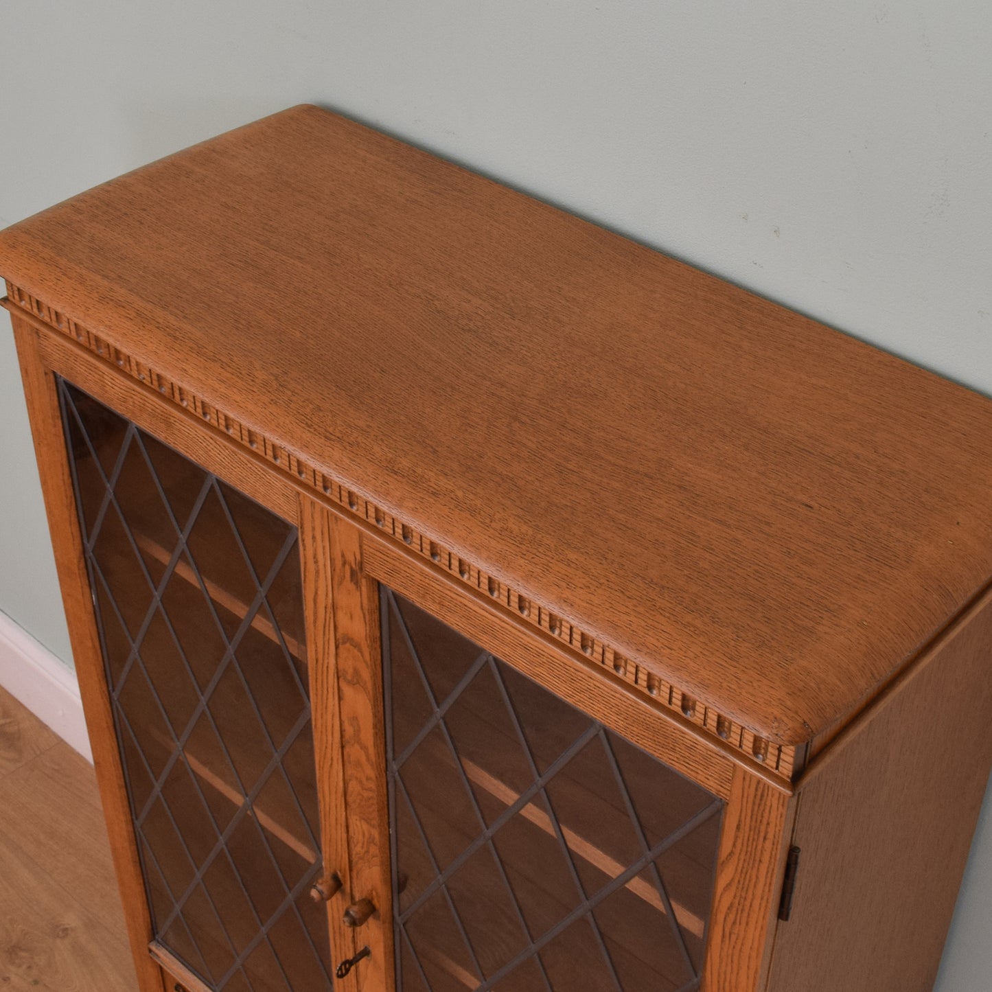 Restored Glazed Bookcase