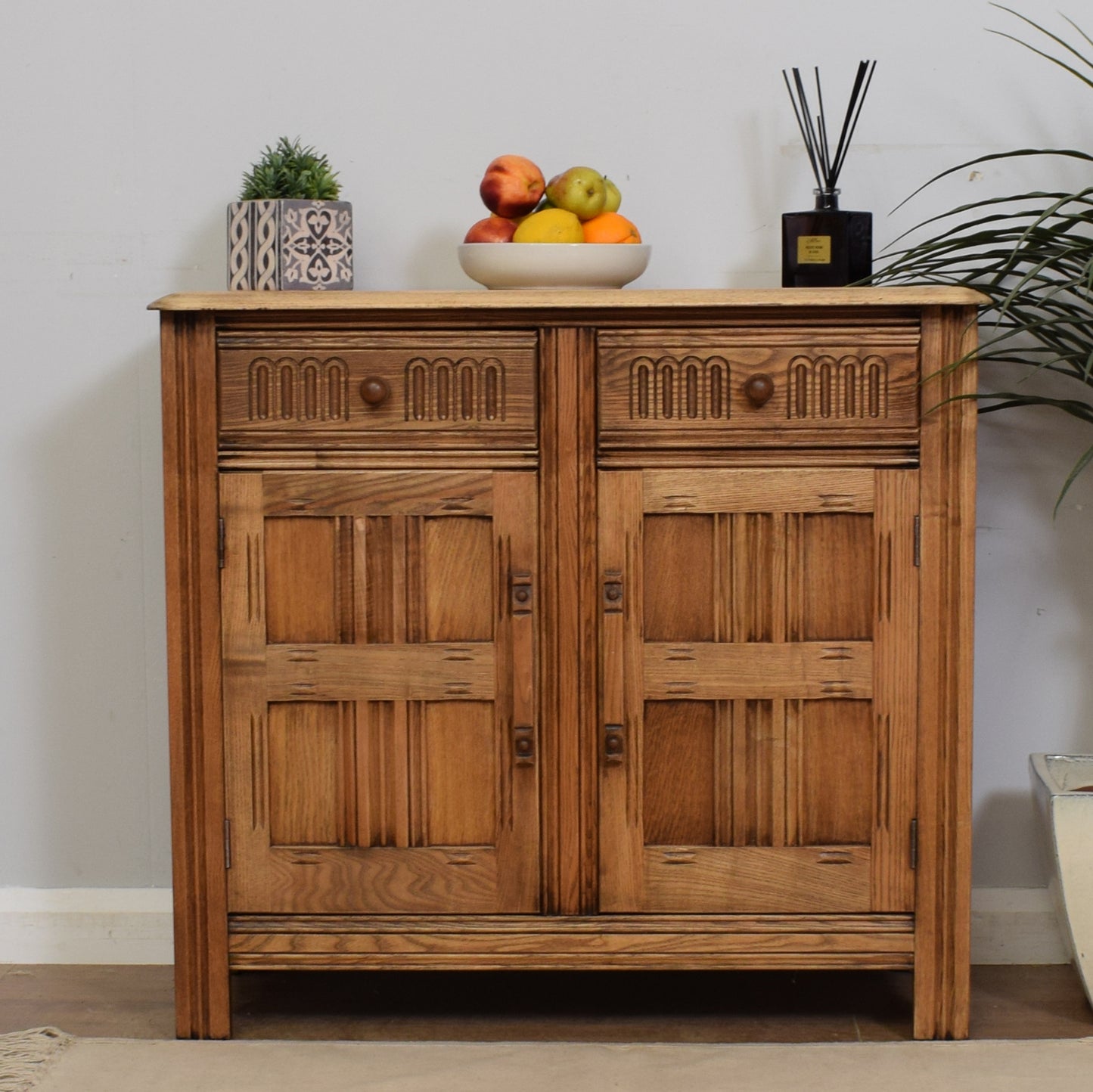 Restored Oak Sideboard