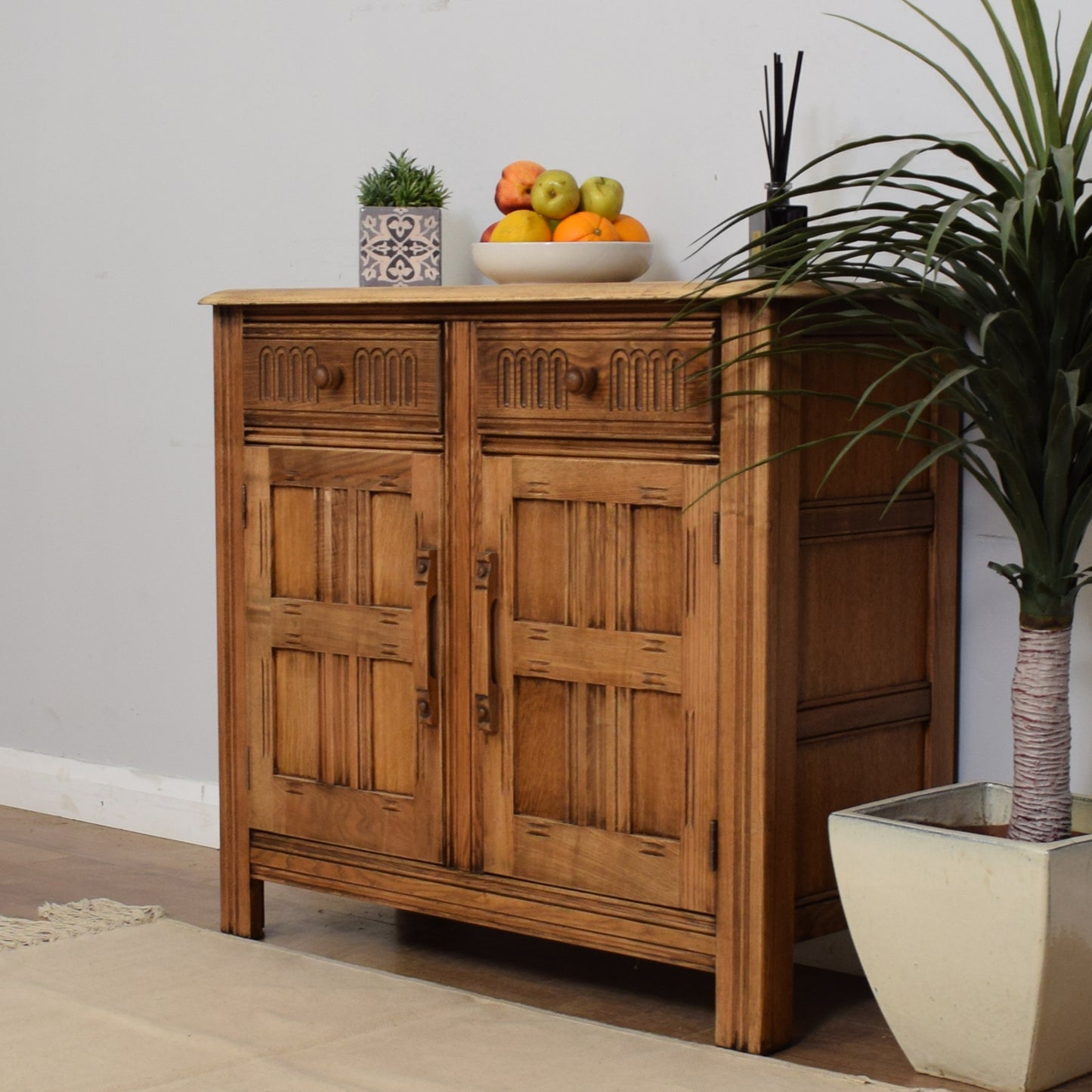 Restored Oak Sideboard