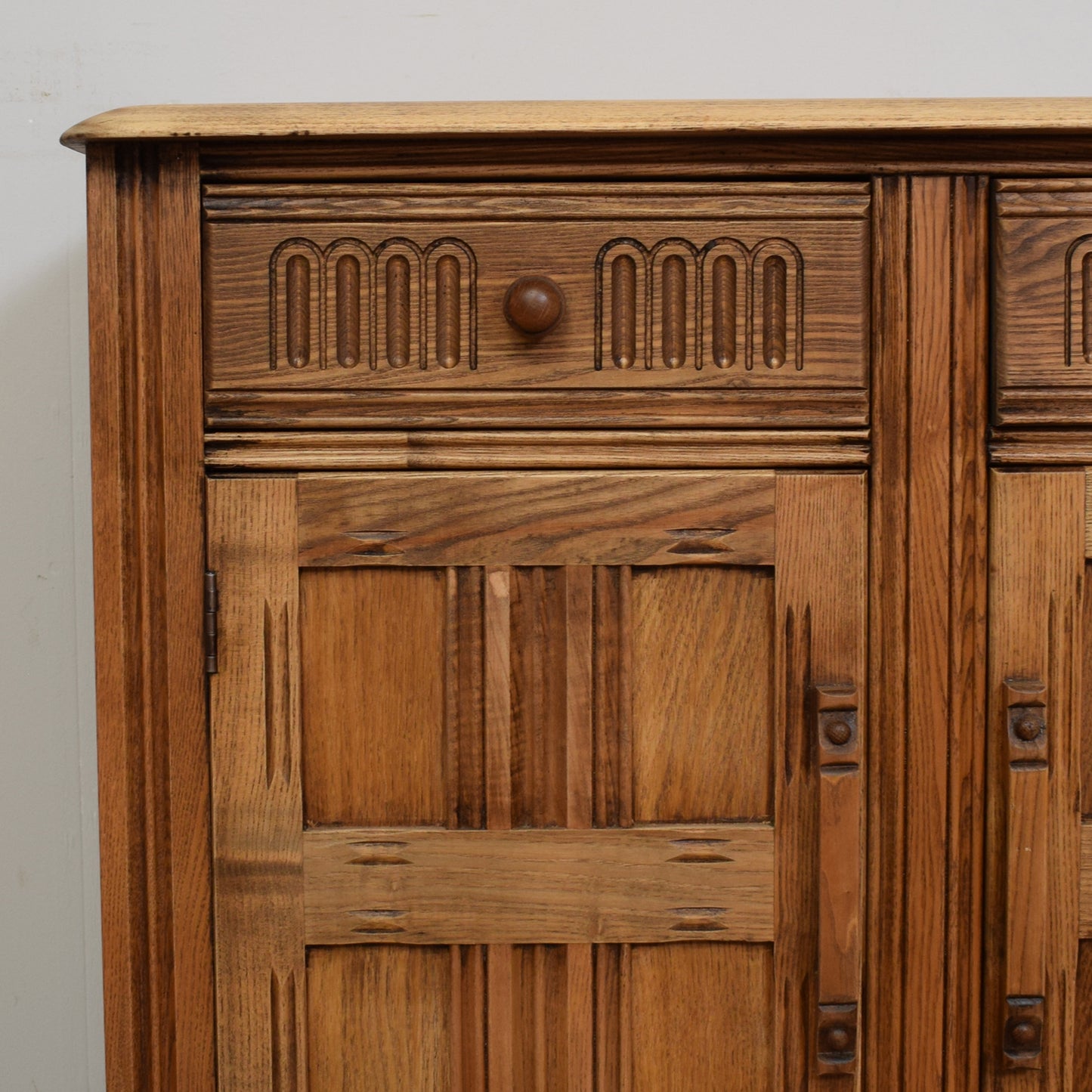 Restored Oak Sideboard