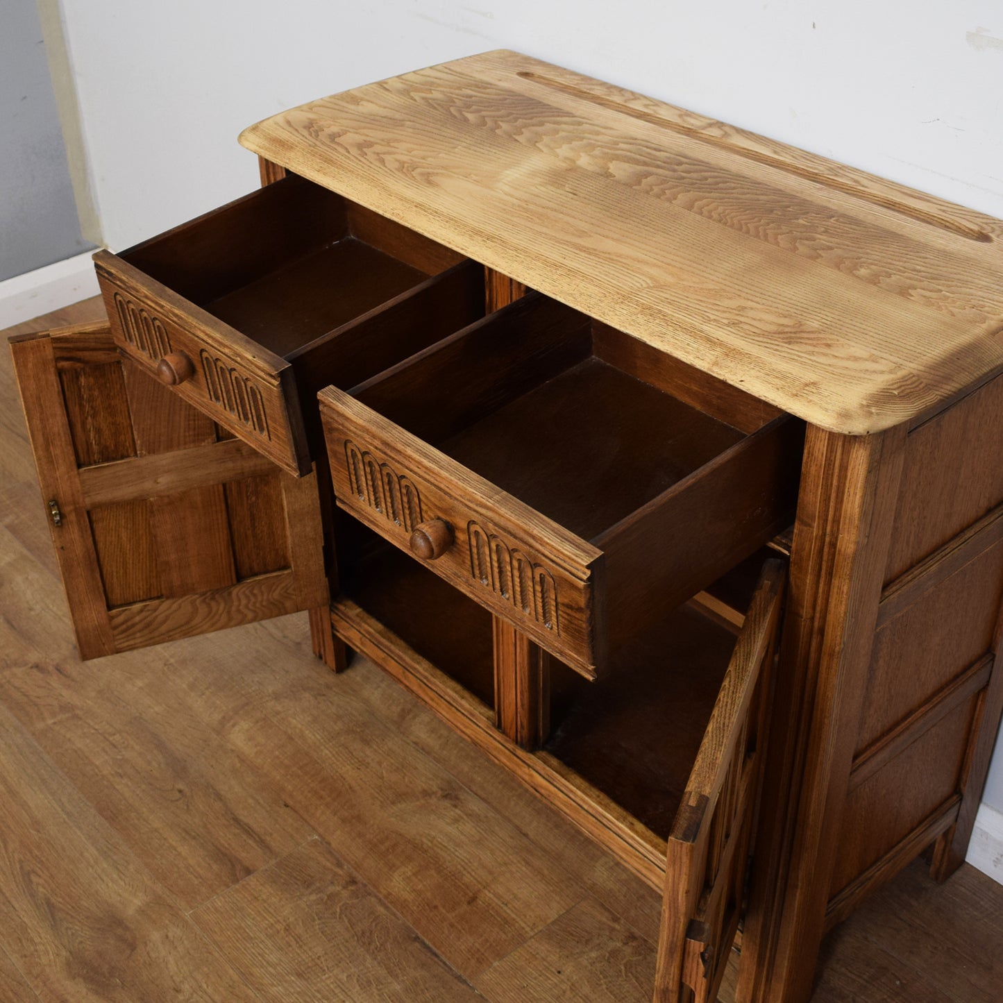 Restored Oak Sideboard