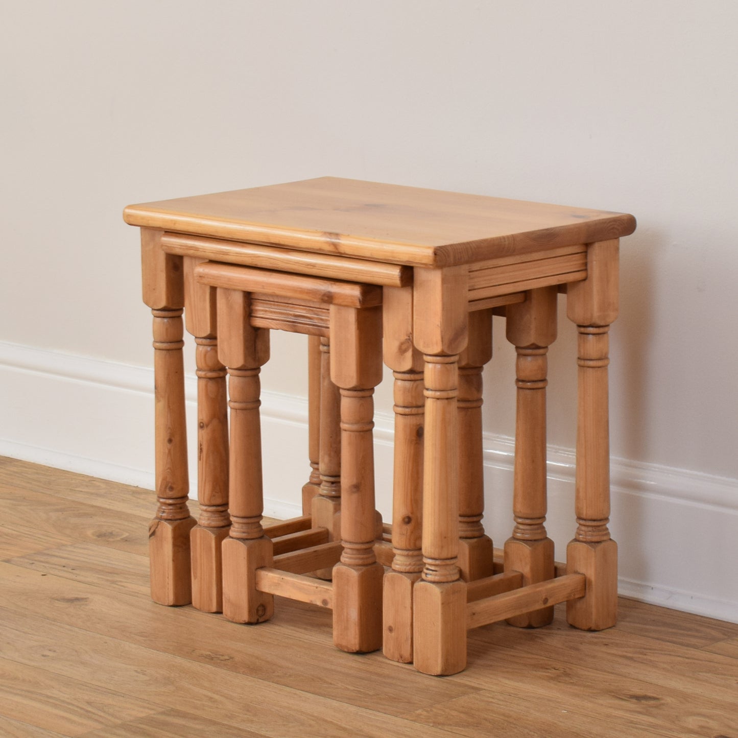 Restored Pine Nest Of Tables