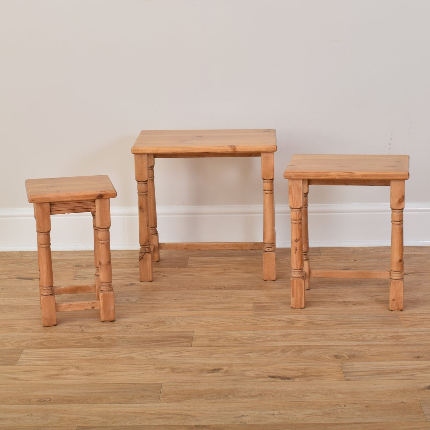 Restored Pine Nest Of Tables