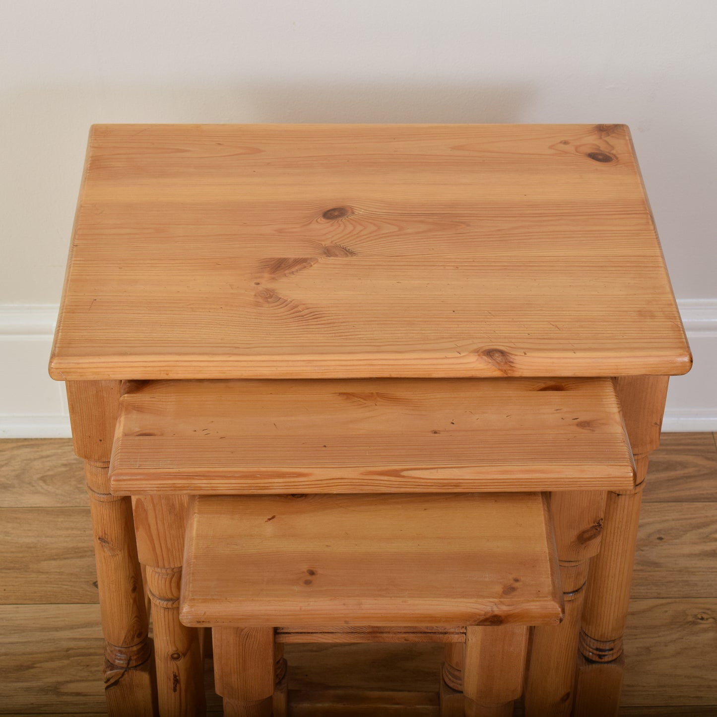Restored Pine Nest Of Tables
