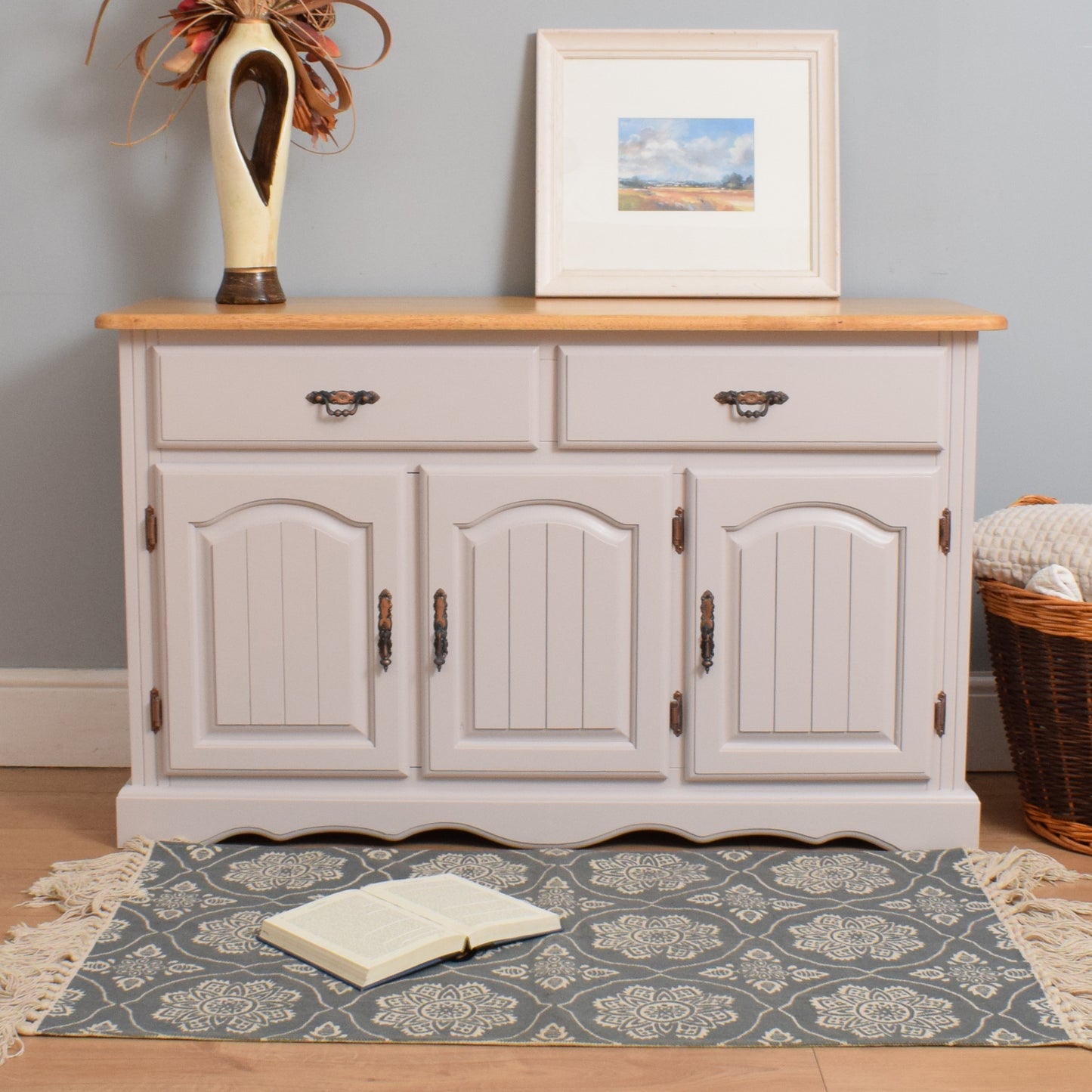 Modern Painted Sideboard