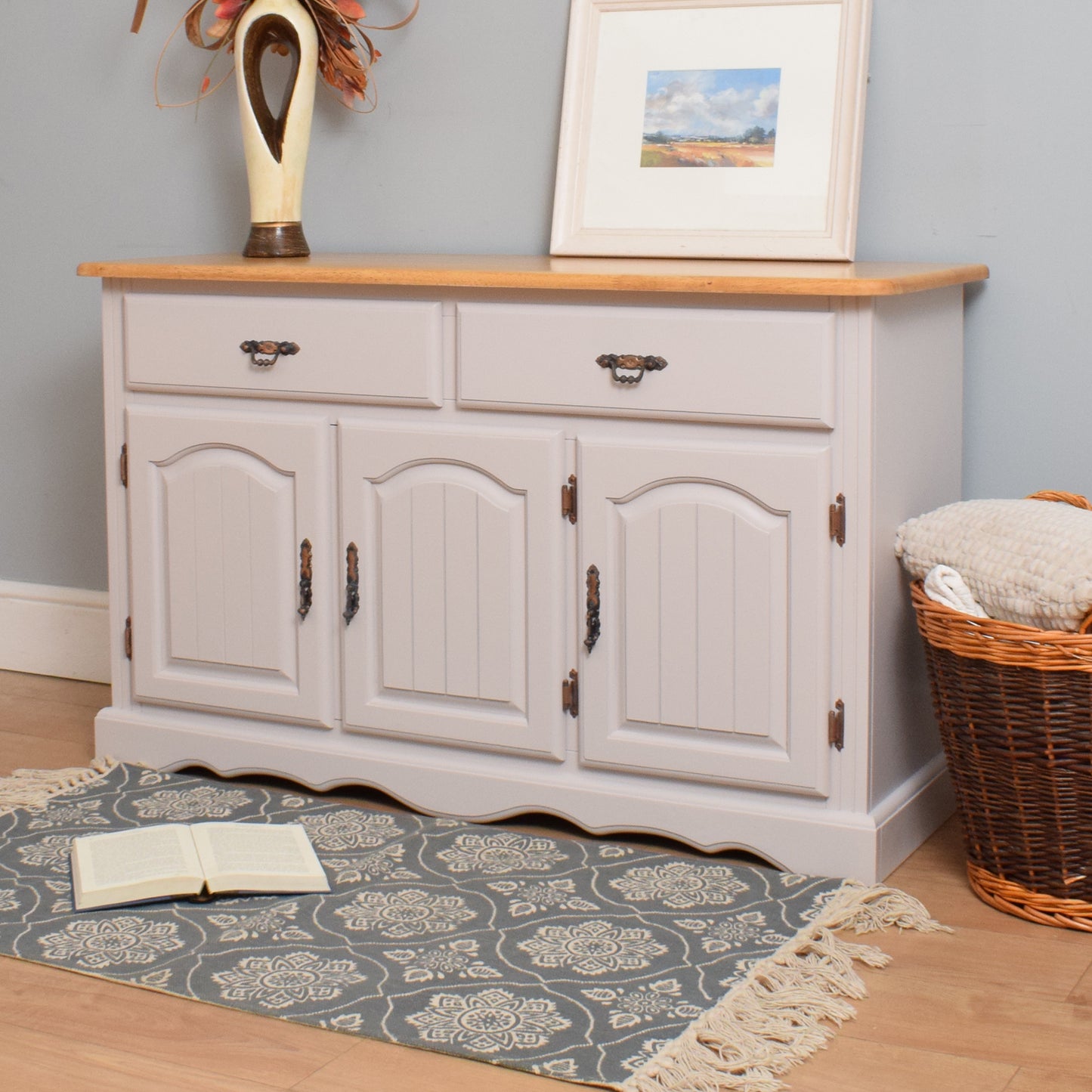 Modern Painted Sideboard