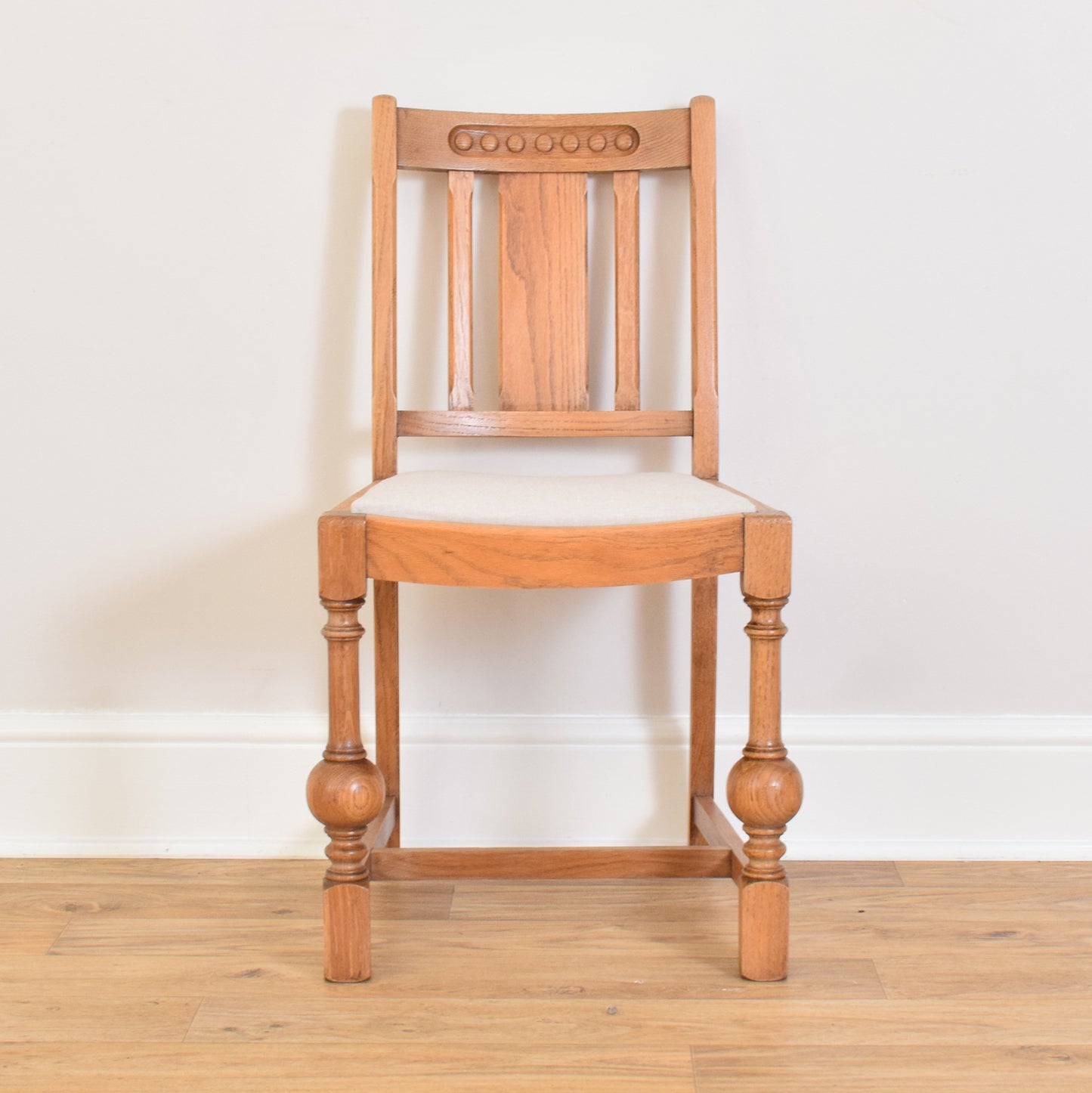 Restored Draw Leaf Table and Four Chairs