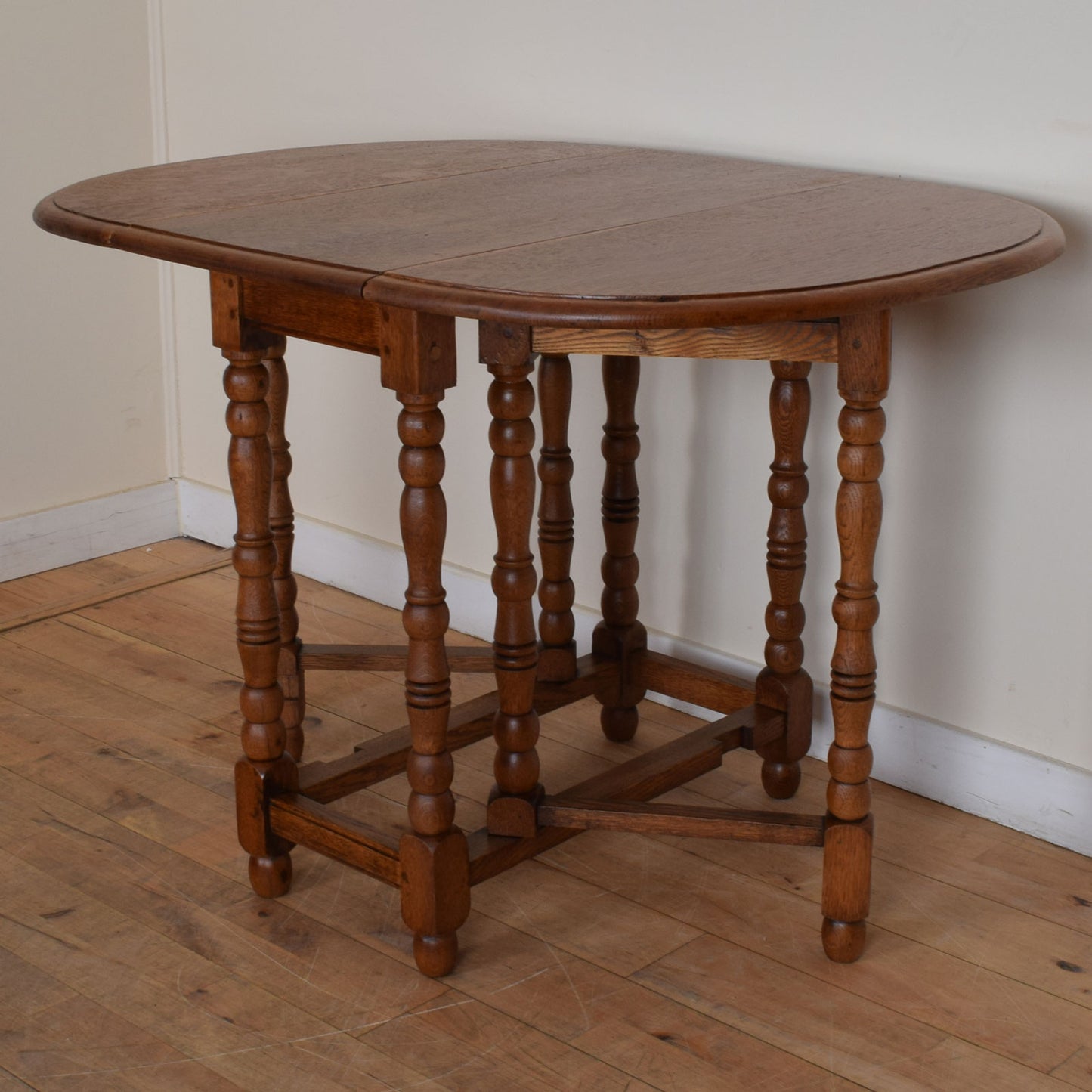 Drop Leaf Table and Two