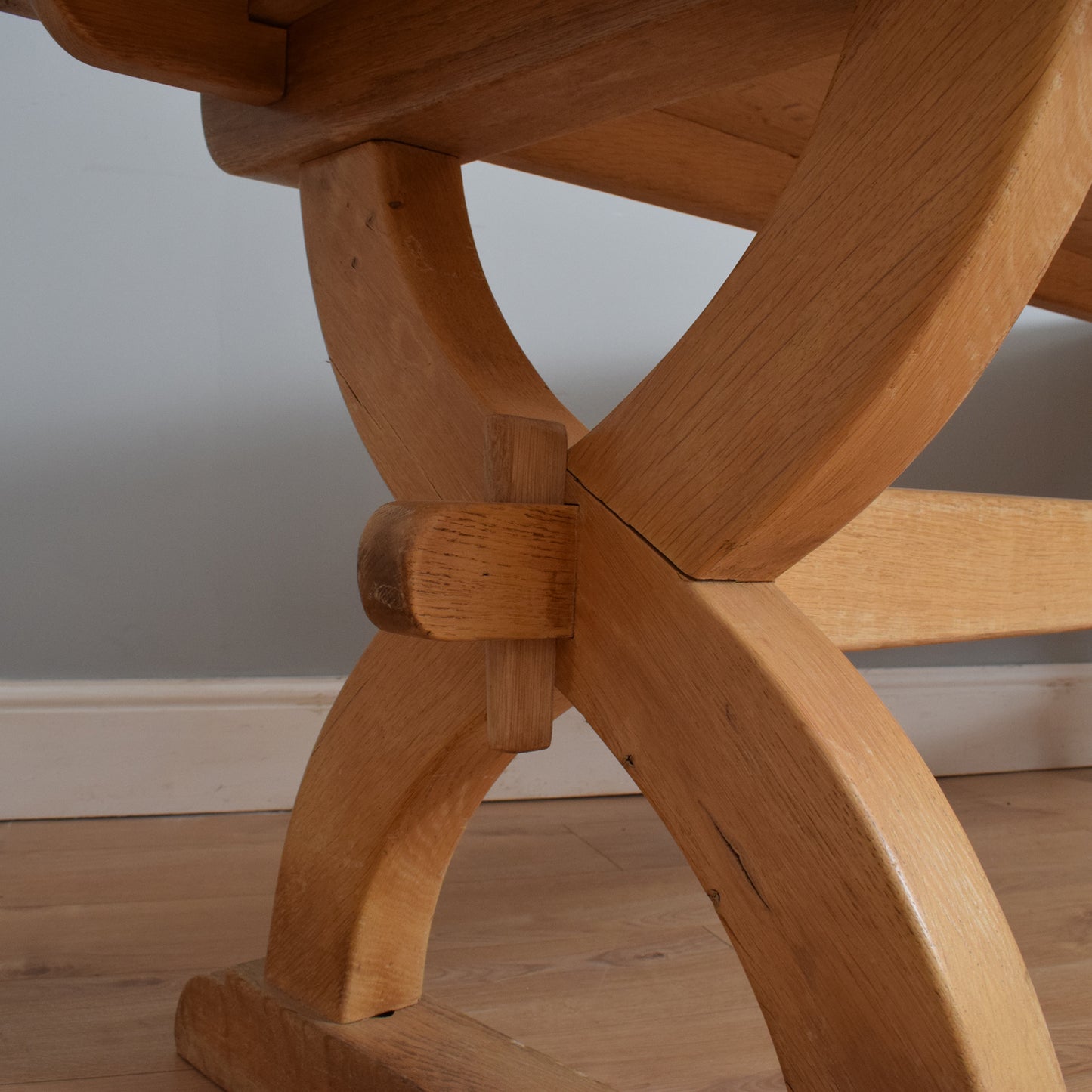 Farmhouse Style Table and Six Chairs