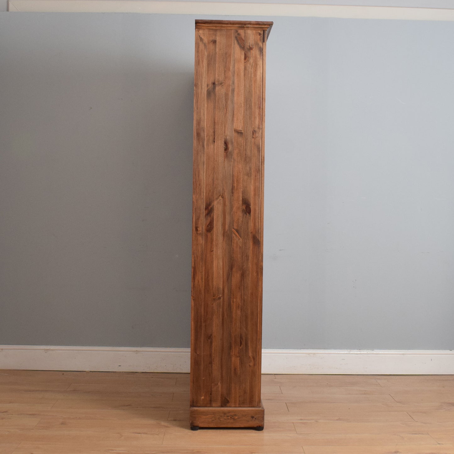 Restored Large Pine Bookcase