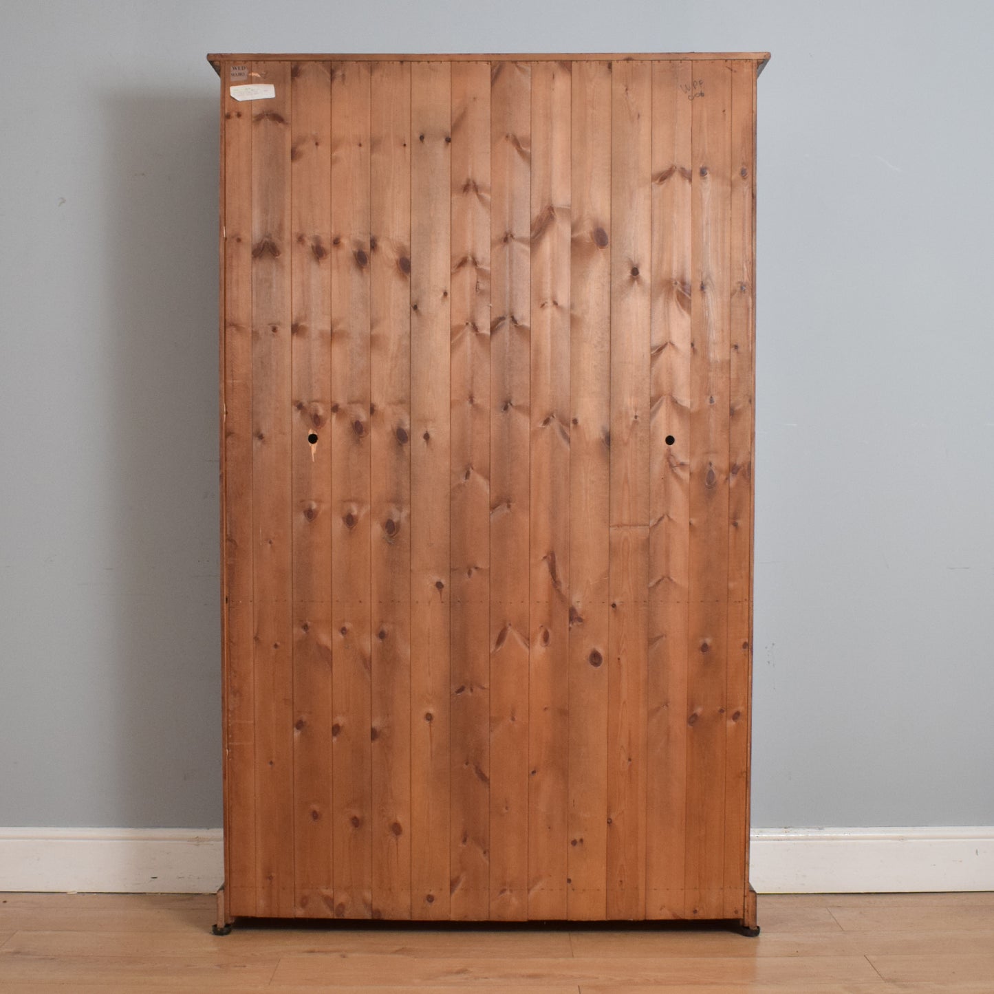 Restored Large Pine Bookcase