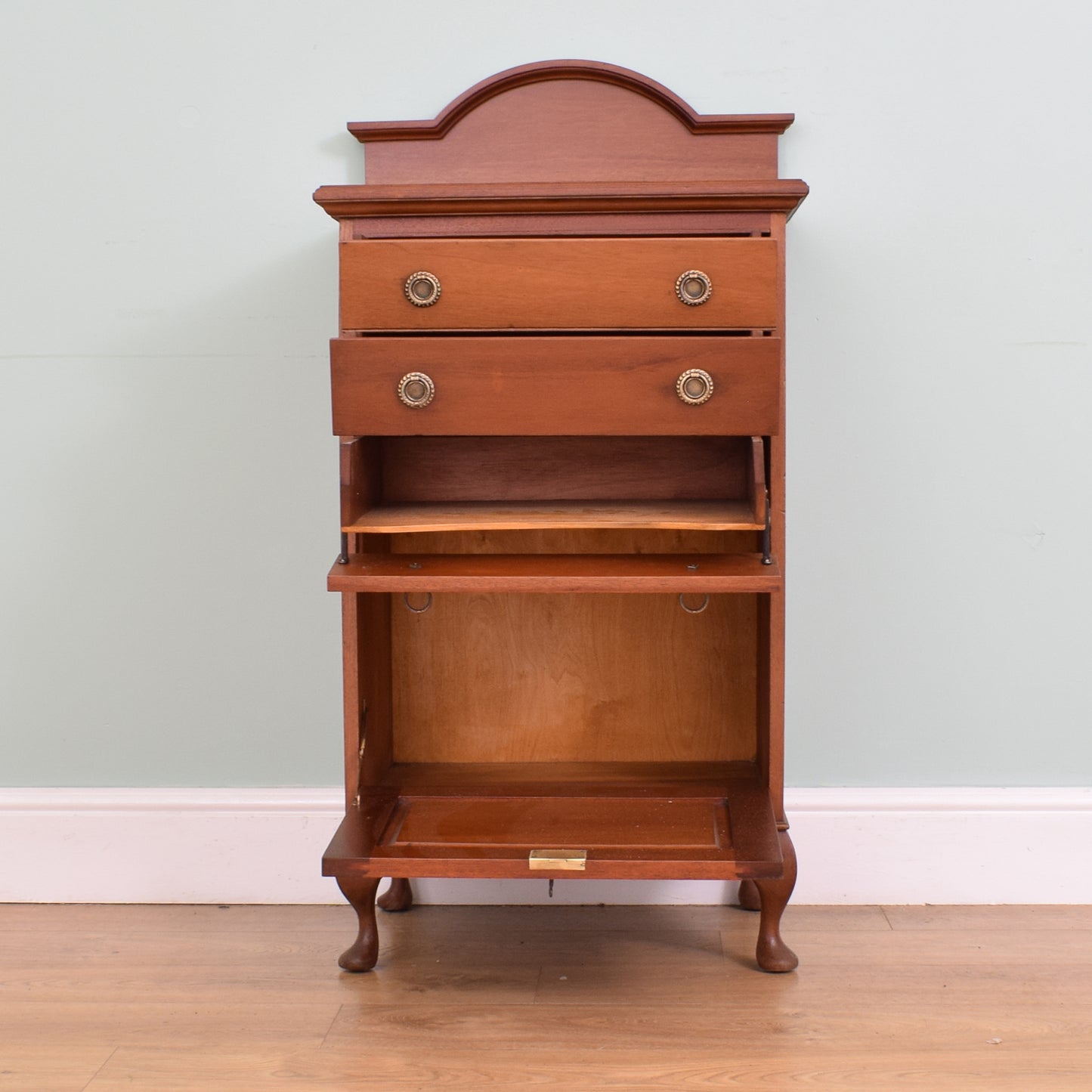 Mahogany Sheet Music Cabinet