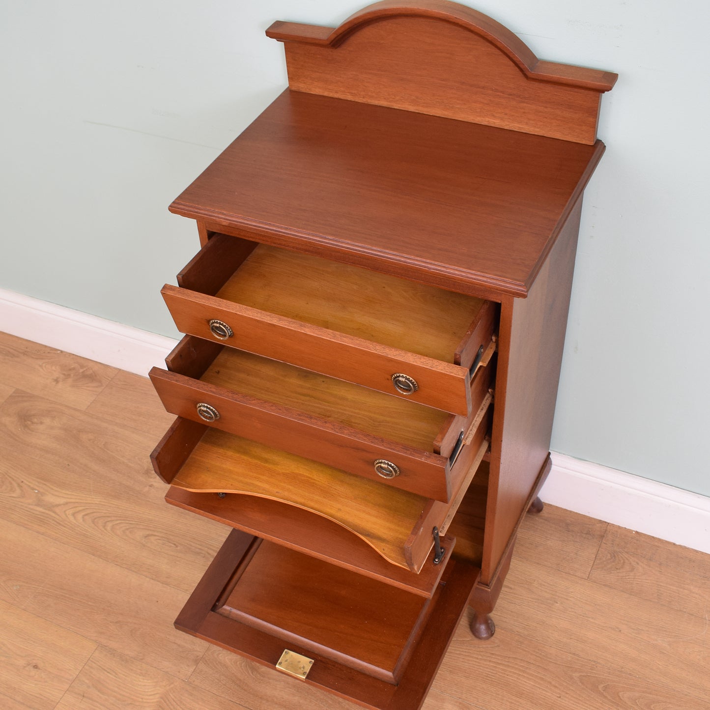 Mahogany Sheet Music Cabinet