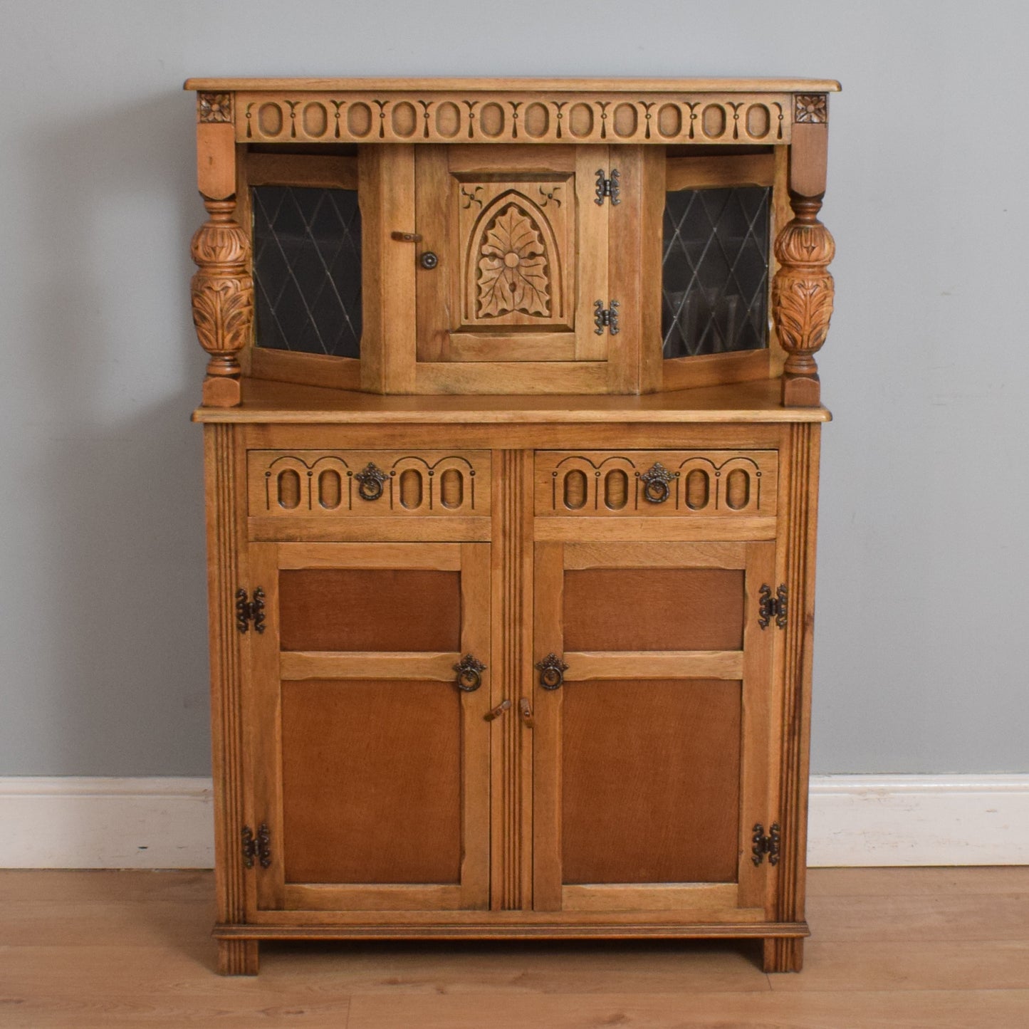 Small Vintage Court Cabinet