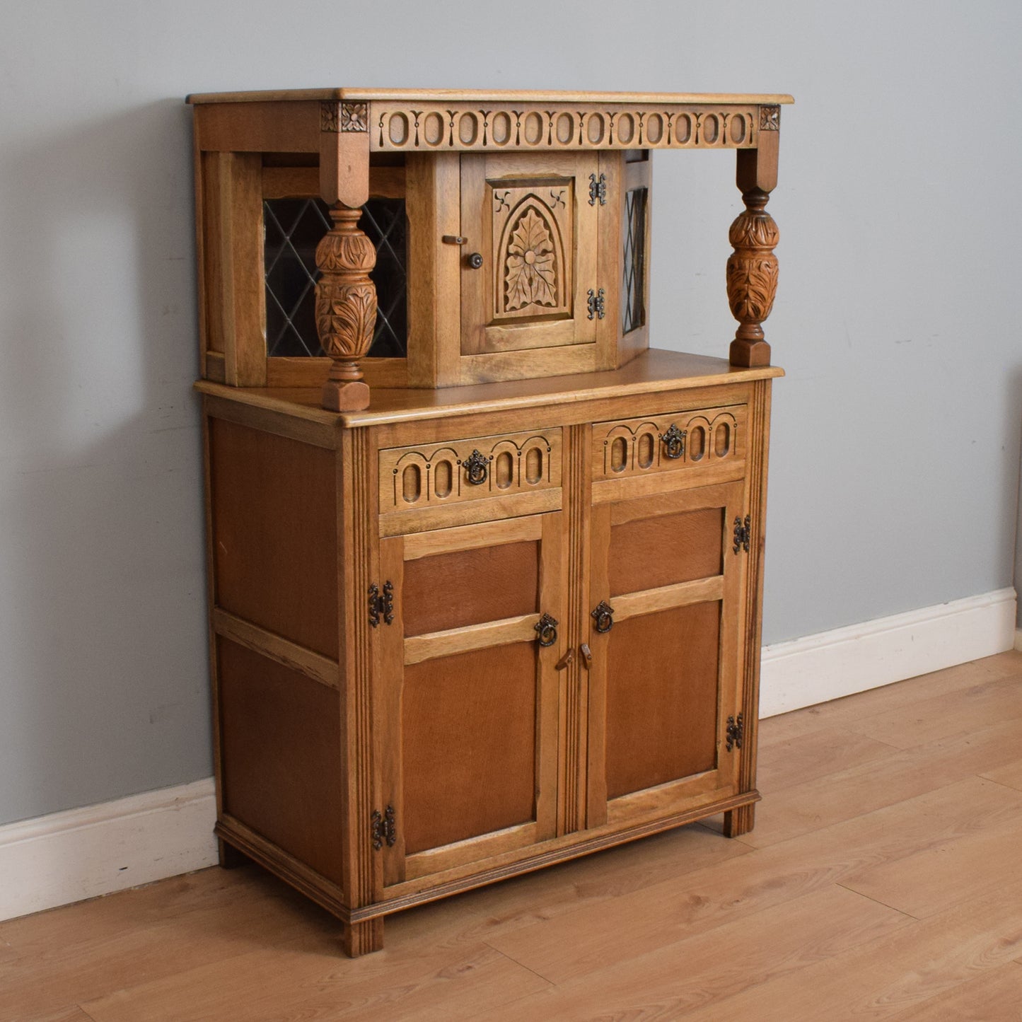 Small Vintage Court Cabinet