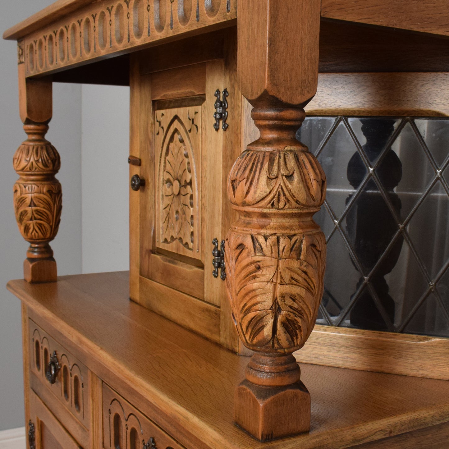 Small Vintage Court Cabinet