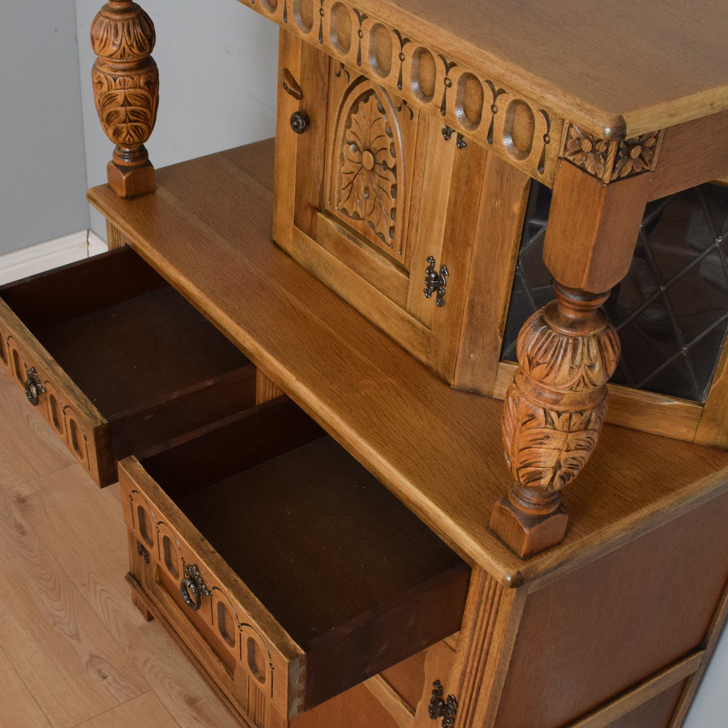 Small Vintage Court Cabinet