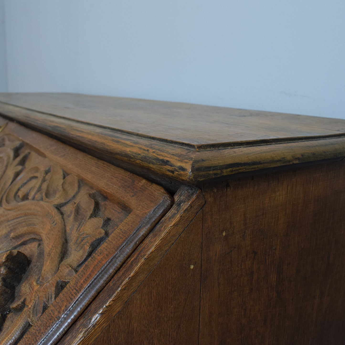 Antique Oak Bureau