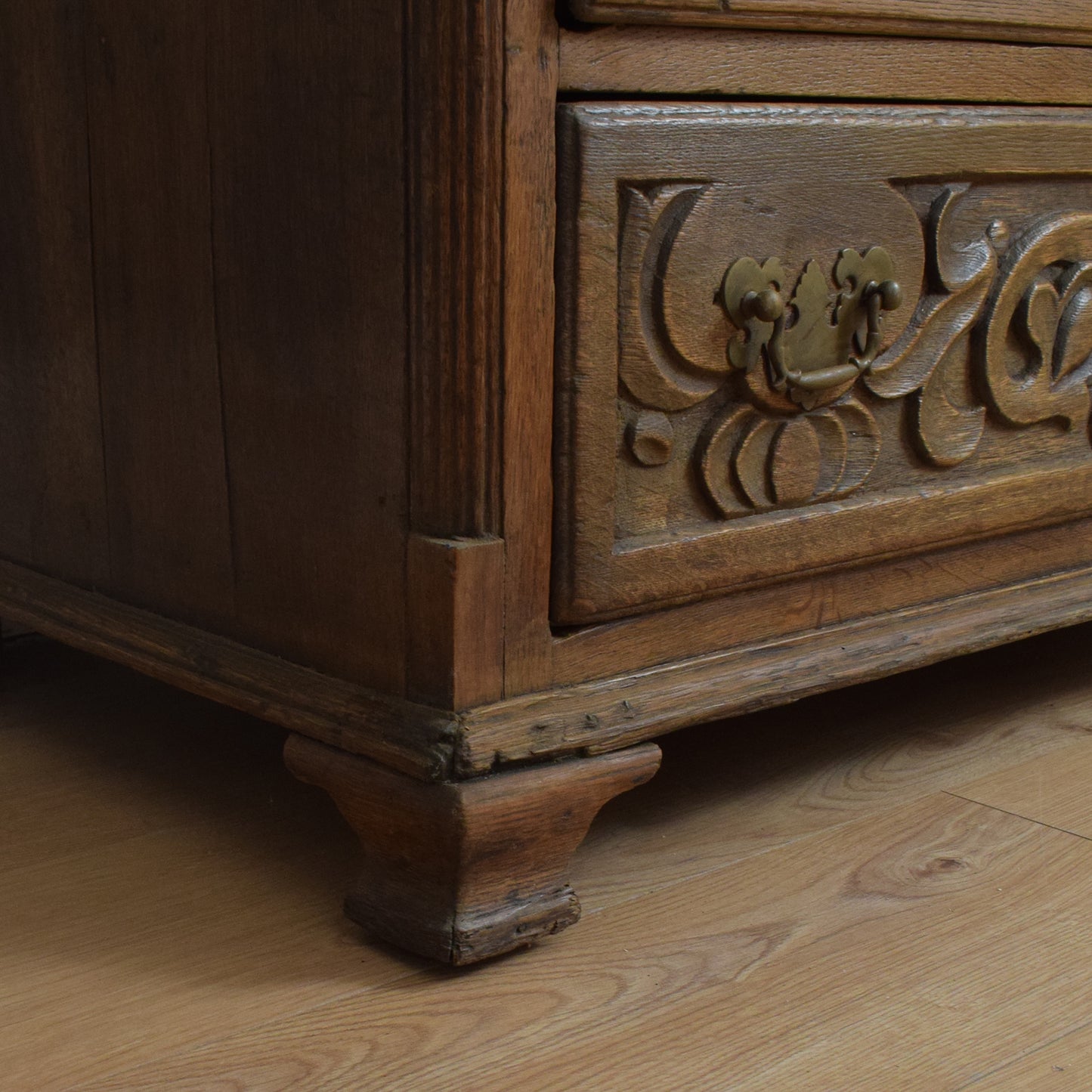 Antique Oak Bureau