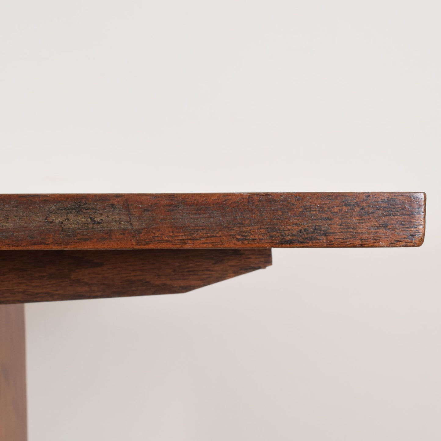 Walnut Draw-Leaf Table and Six