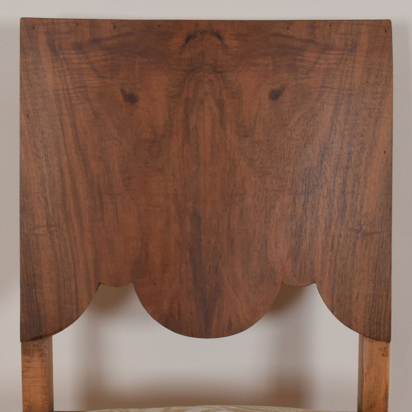 Walnut Draw-Leaf Table and Six