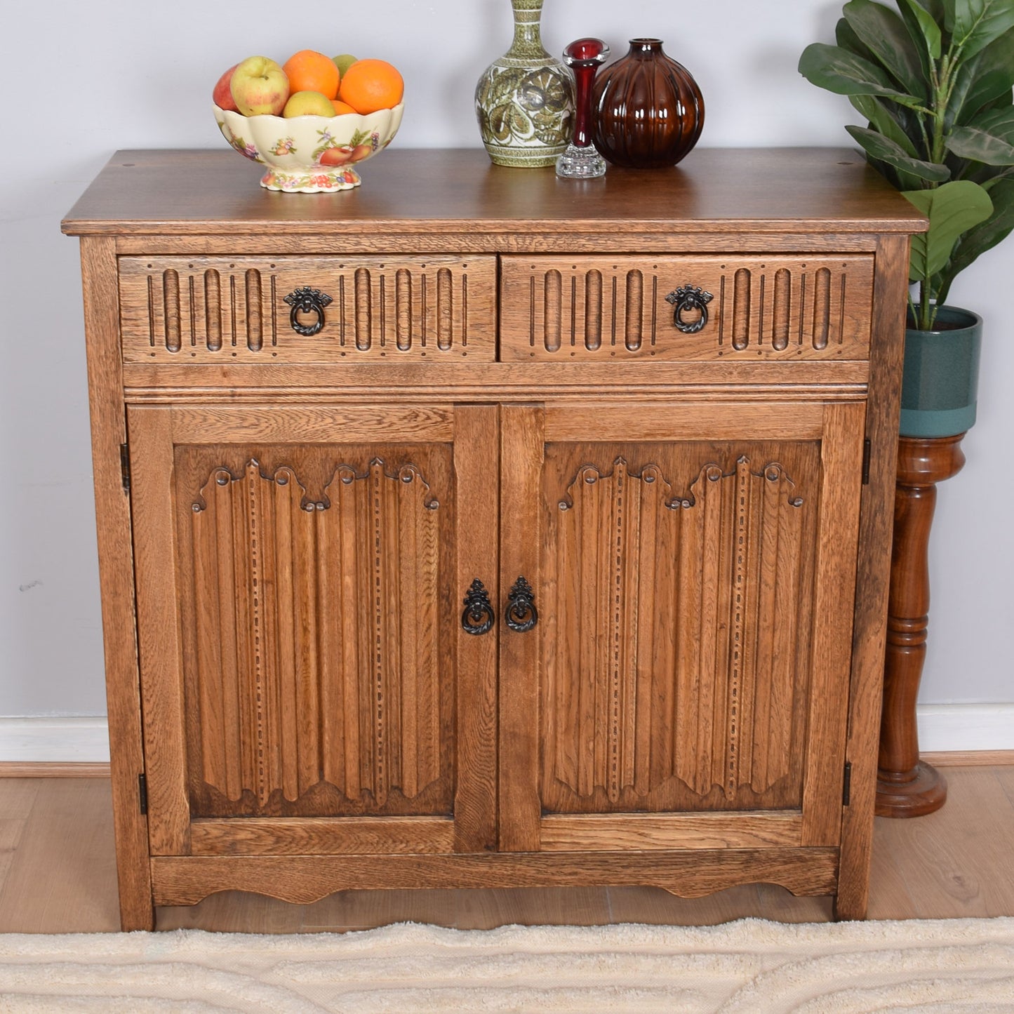 Restored Oak Sideboard