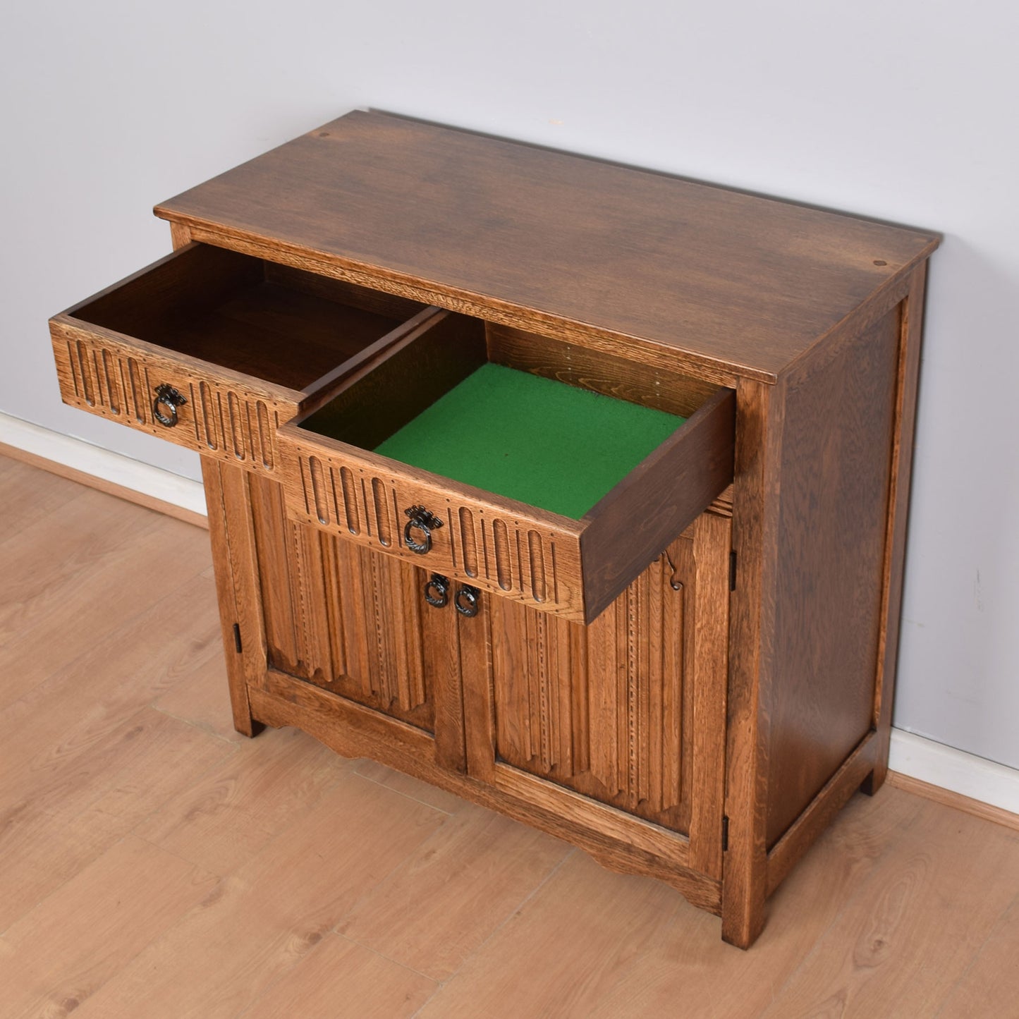Restored Oak Sideboard