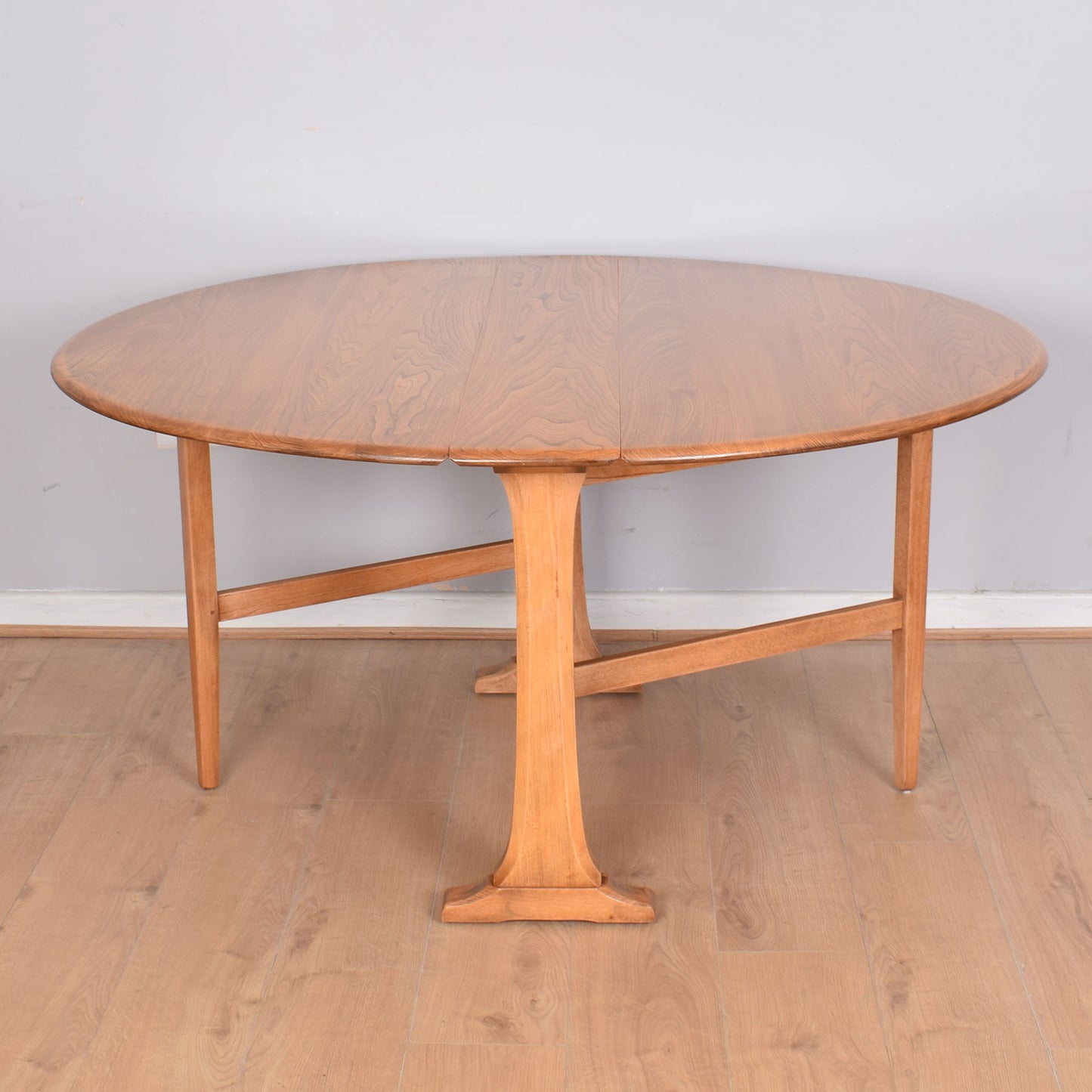 Restored Ercol Dining Table with Four Chairs