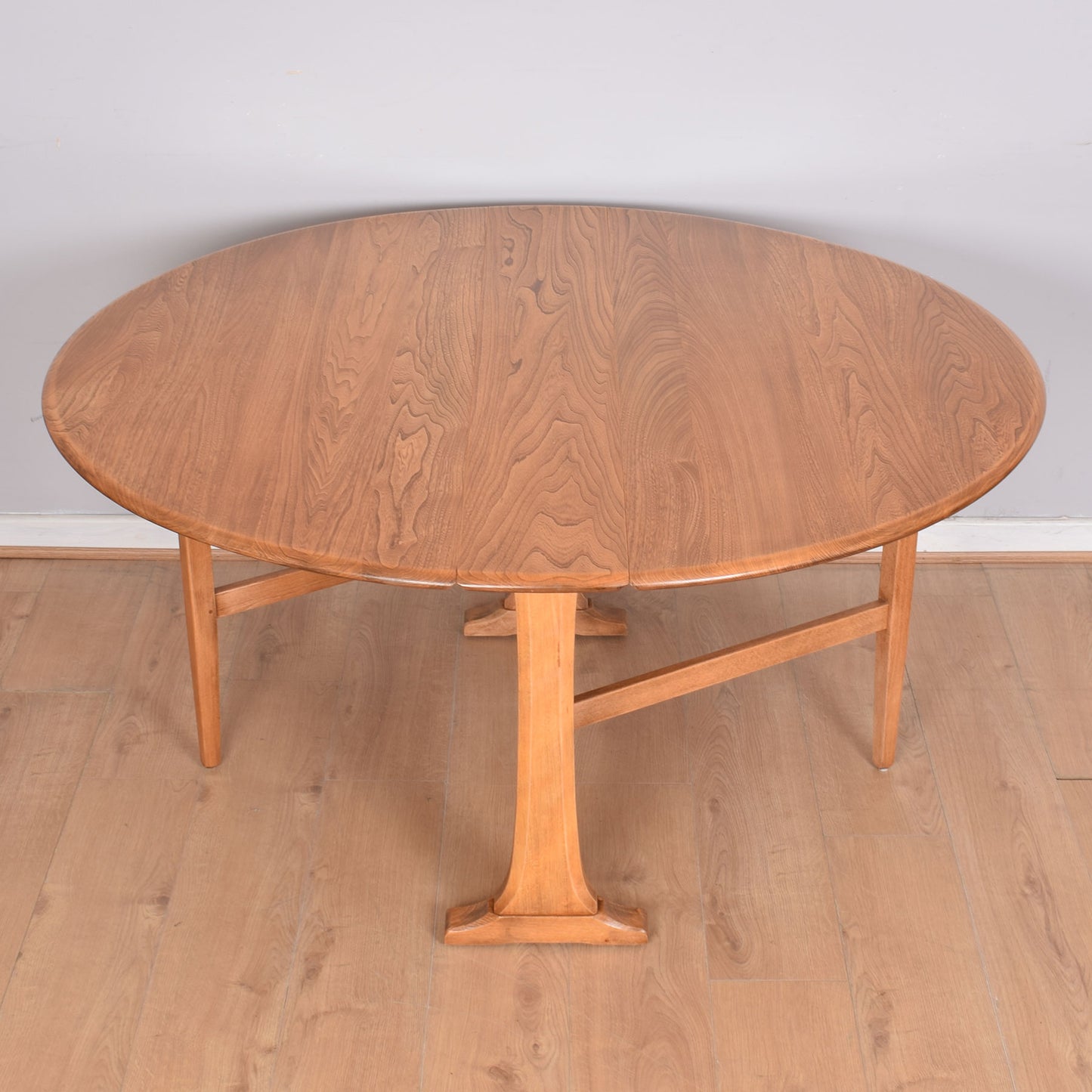 Restored Ercol Dining Table with Four Chairs