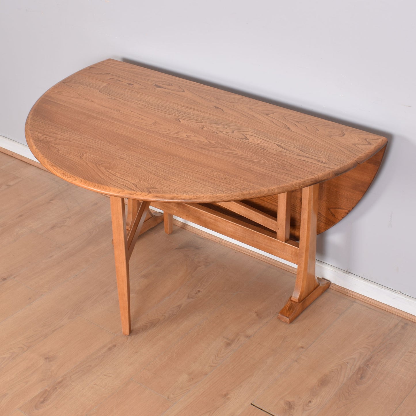 Restored Ercol Dining Table with Four Chairs