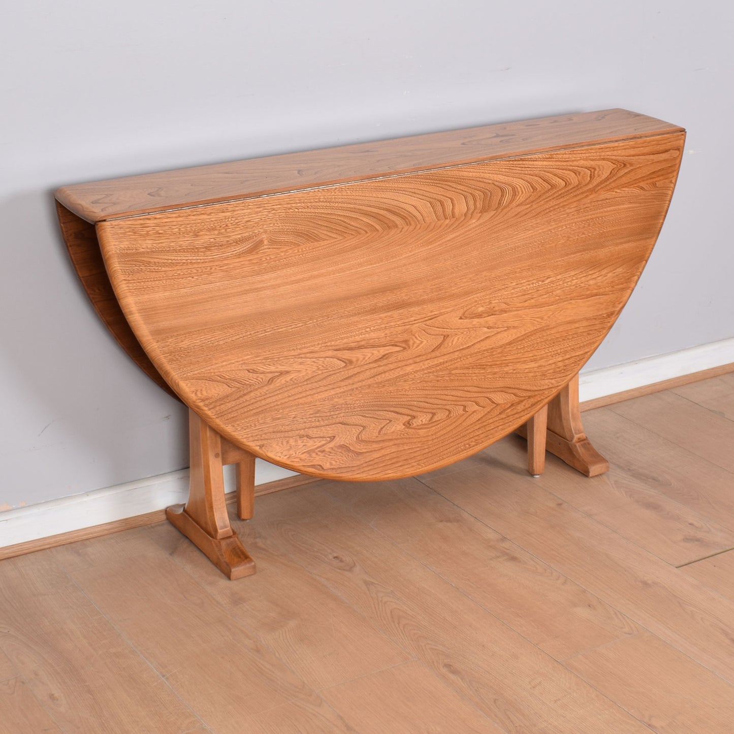 Restored Ercol Dining Table with Four Chairs