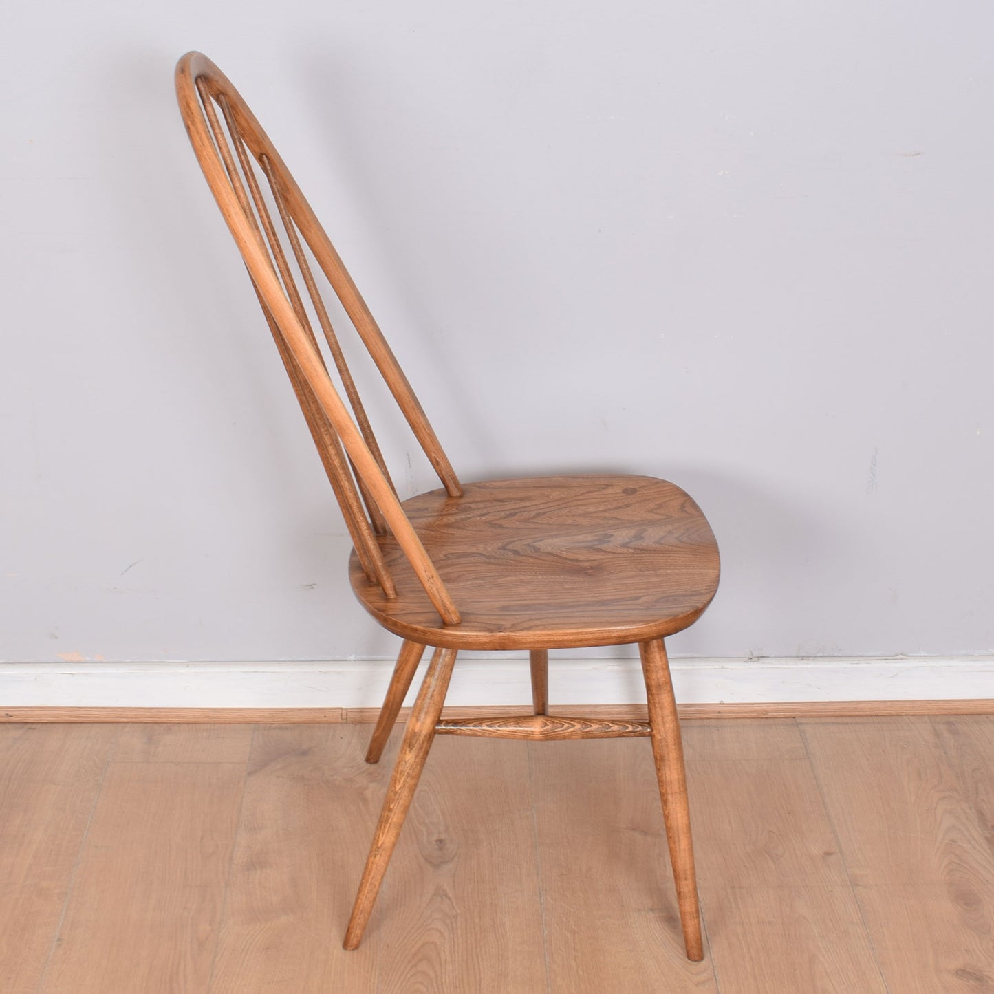 Restored Ercol Dining Table with Four Chairs