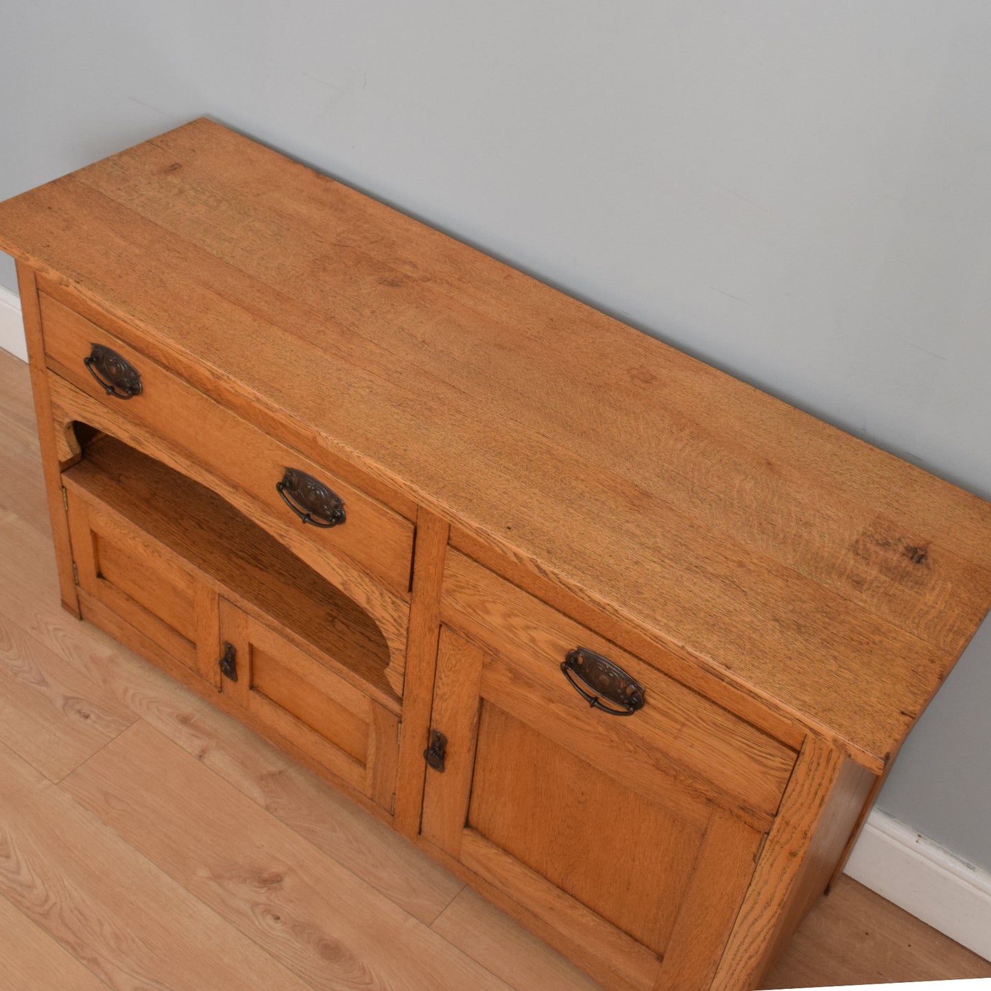 Restored 'Arts and Crafts' Oak Sideboard