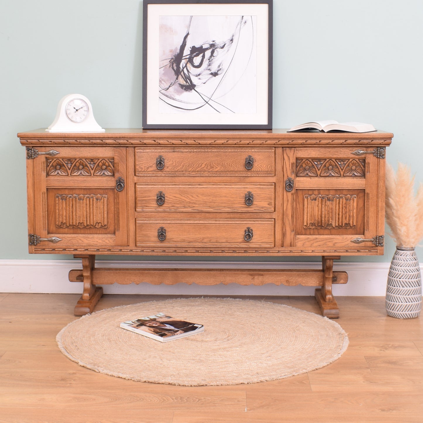 Vintage Old Charm Sideboard