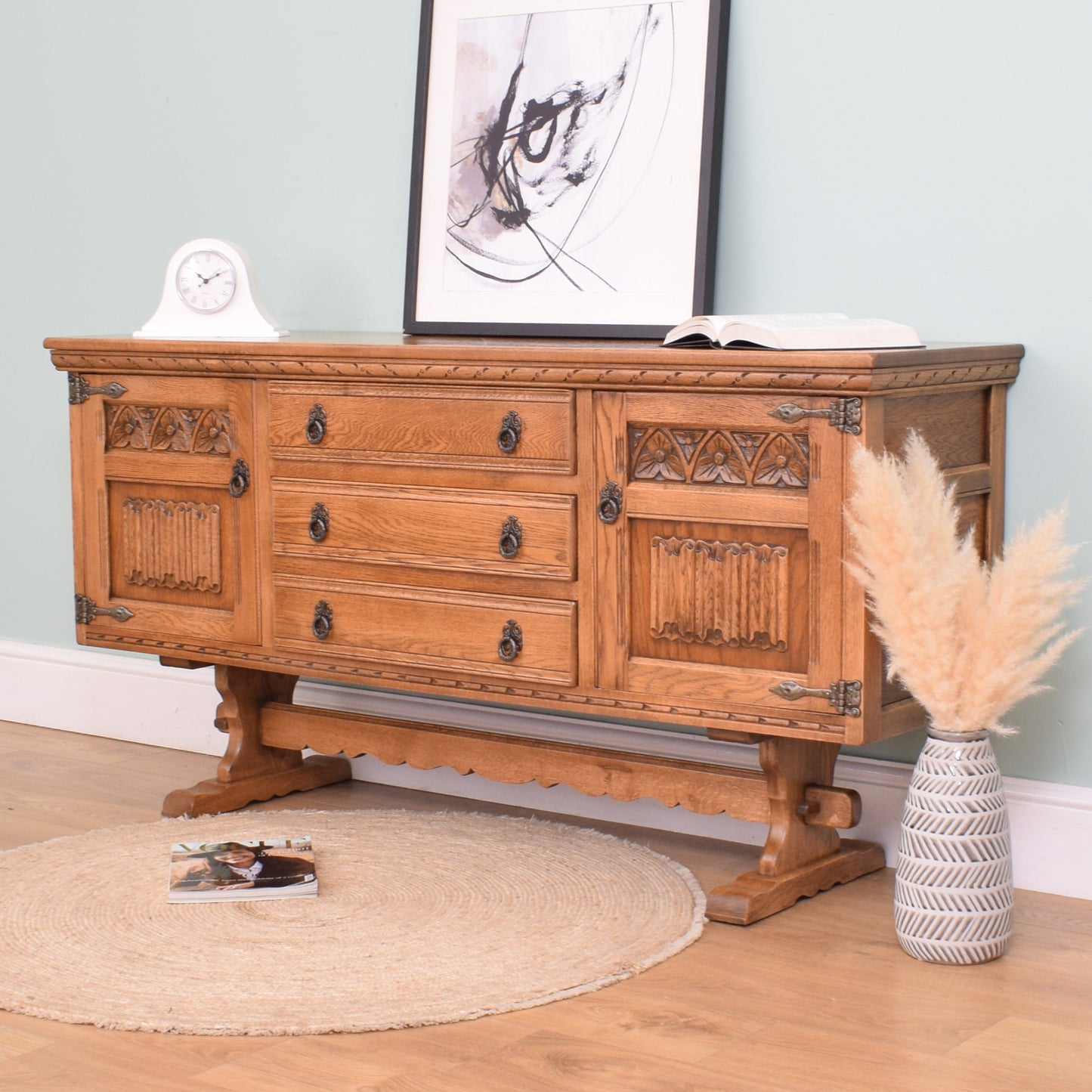 Vintage Old Charm Sideboard