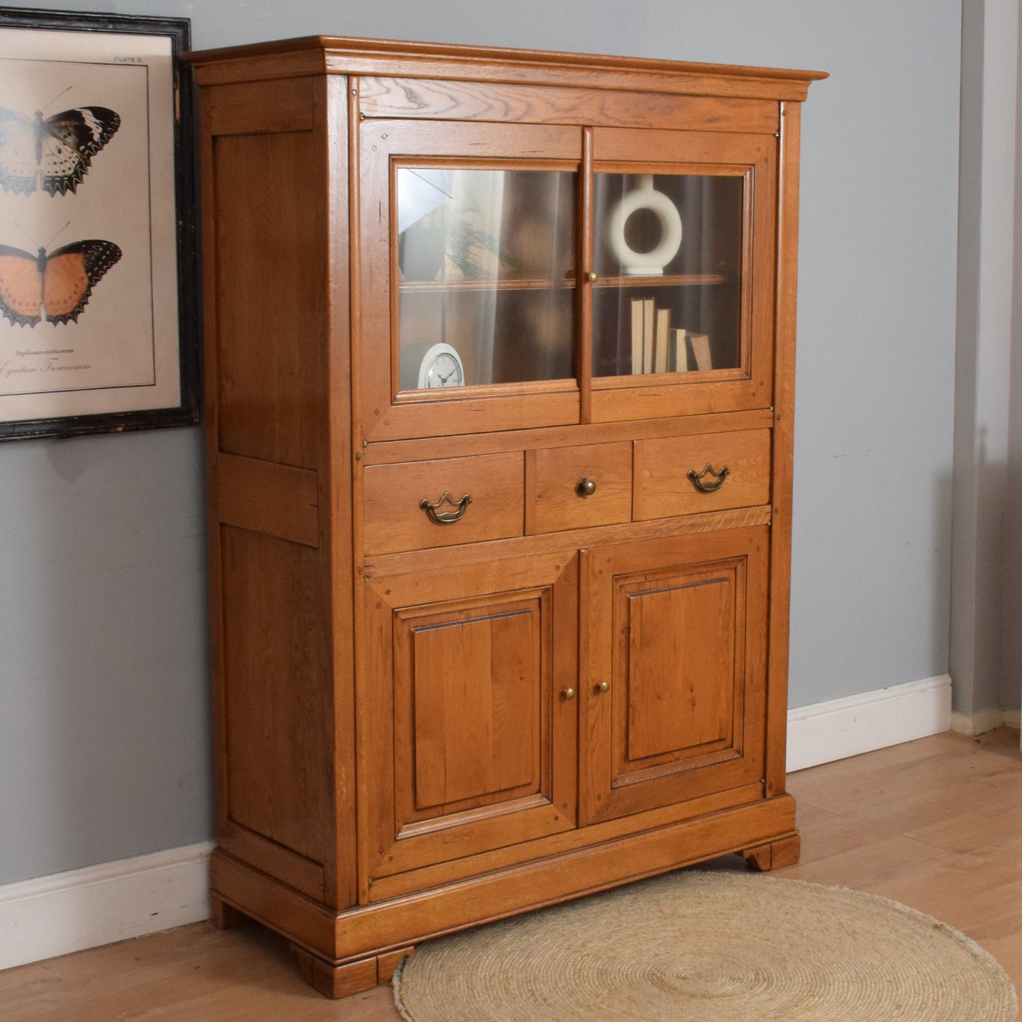 Solid Oak Cabinet