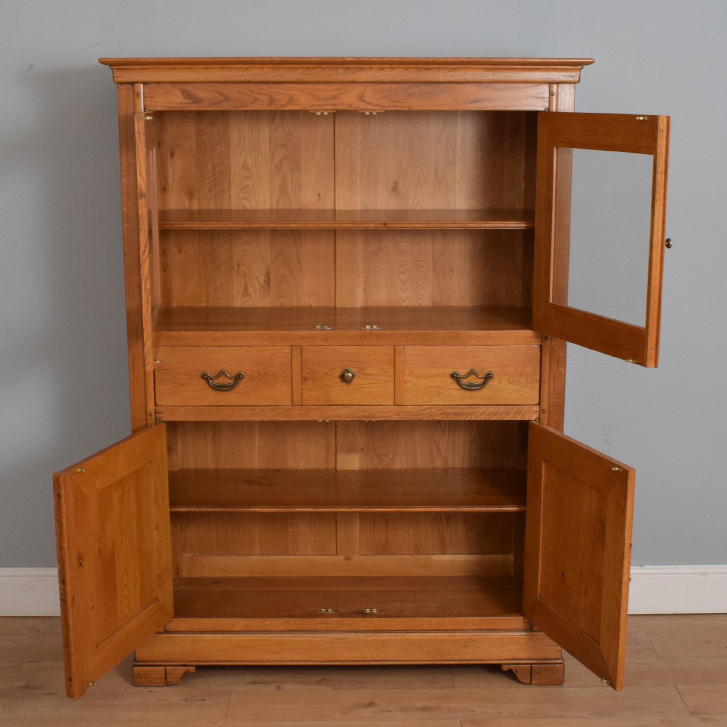 Solid Oak Cabinet