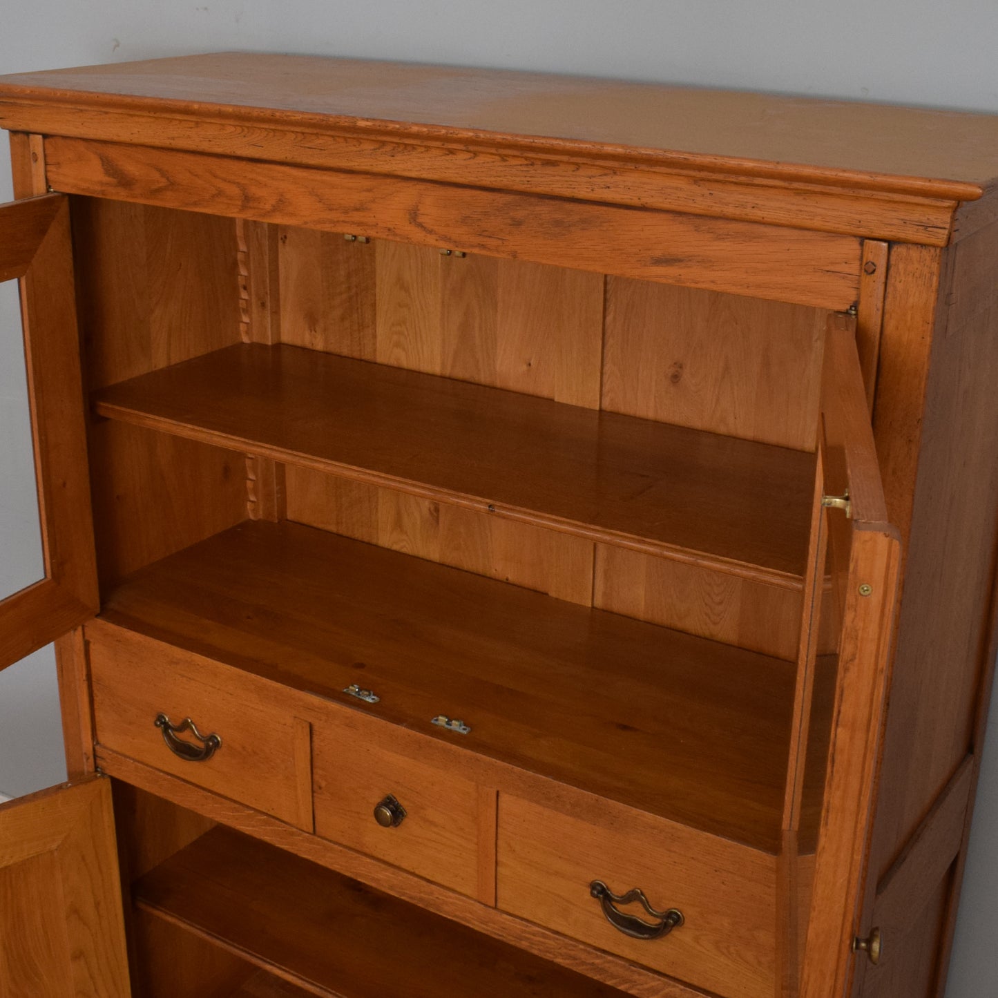 Solid Oak Cabinet