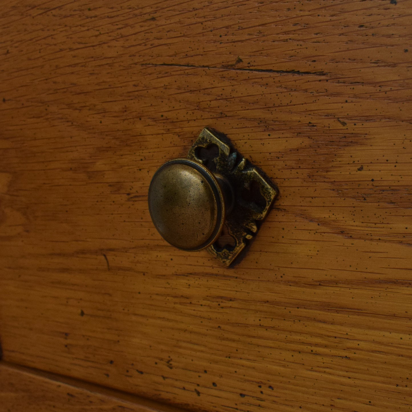 Solid Oak Cabinet