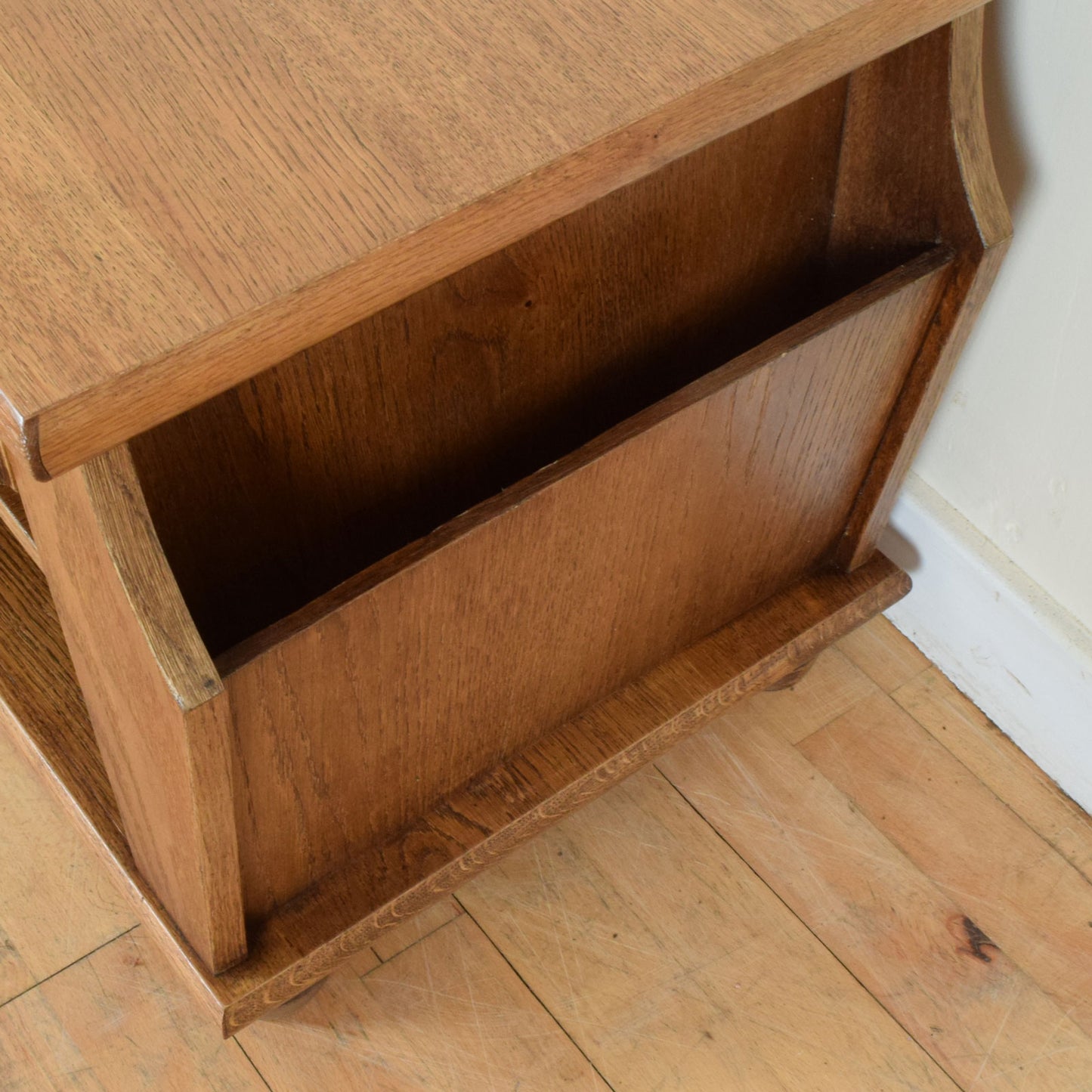 Oak Magazine Rack