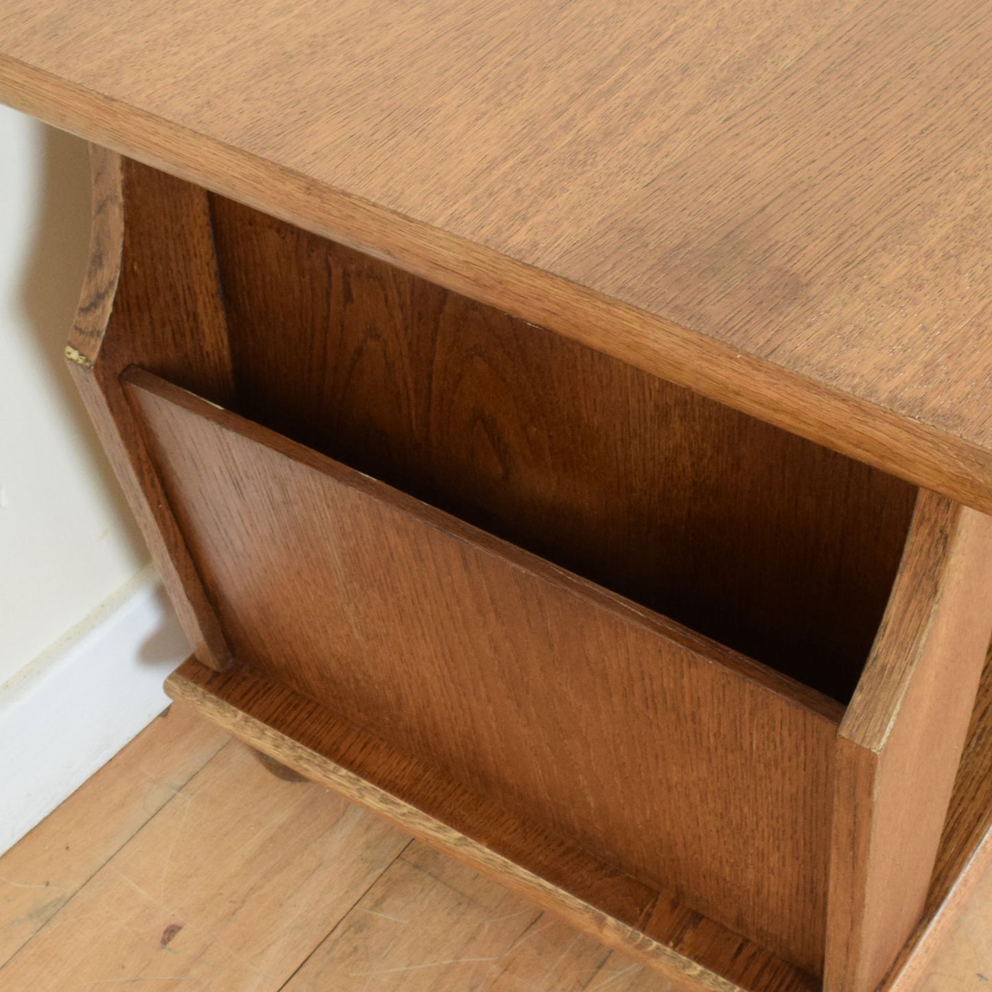 Oak Magazine Rack